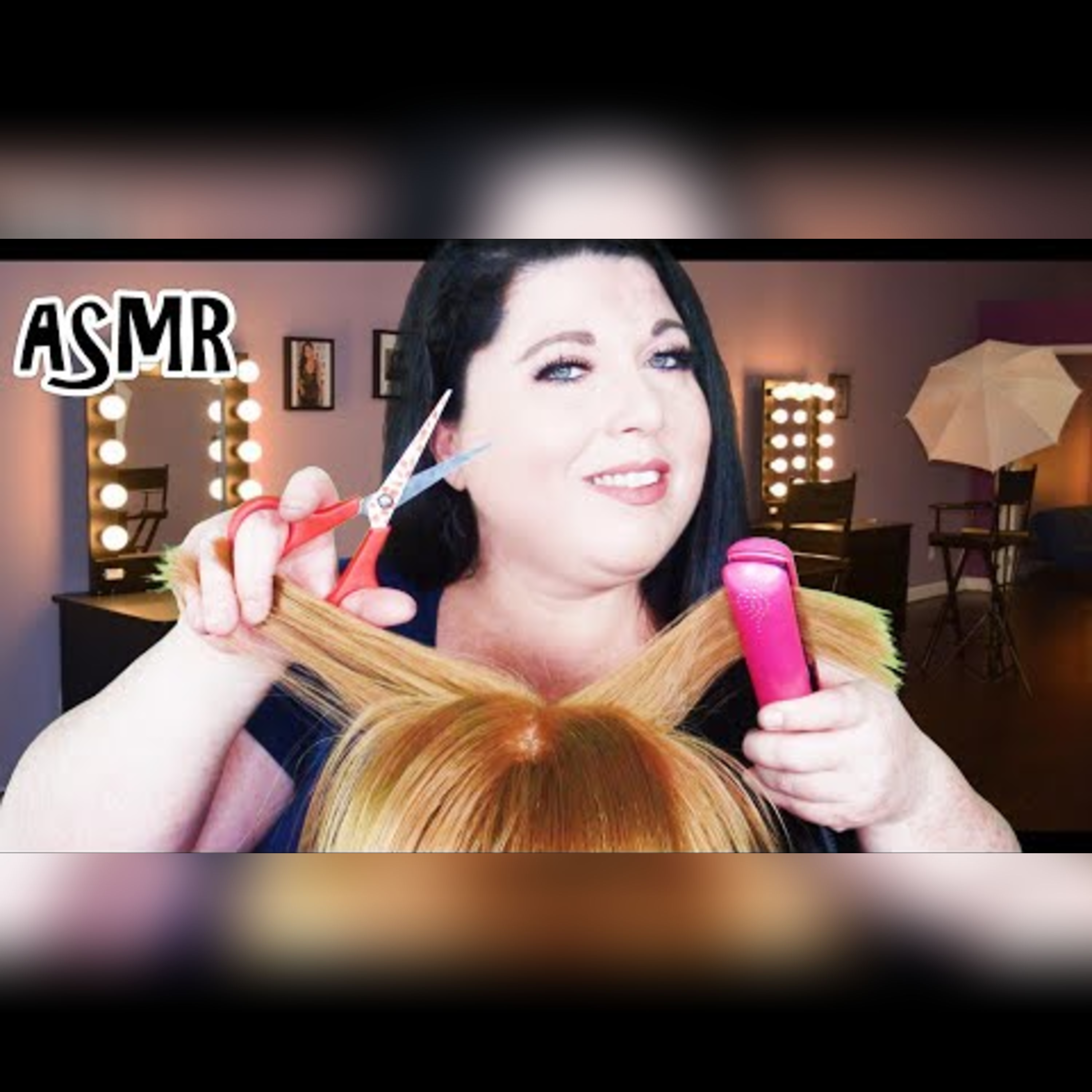 ASMR Sleep Inducing Haircut and Styling Roleplay (Real Hair, Straighteners, Scissors, Combing) episode artwork