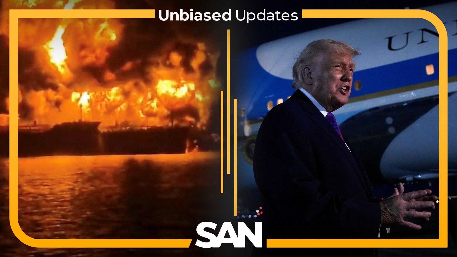 Iran hits oil tankers in the Gulf; Trump insists US already won war