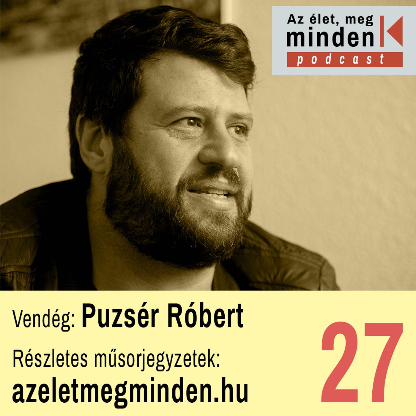 Puzsér Róbert — Goebbels kristálygömbje, Luxus Vivien táskái és a magyar polgárháború (Ep. 027)