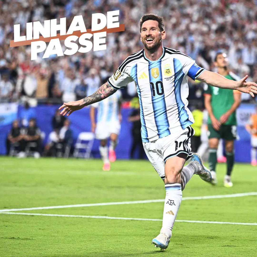Messi encanta o mundo em estreia da Argentina e iguala Klose como maior artilheiro das Copas - Linha de Passe episode artwork