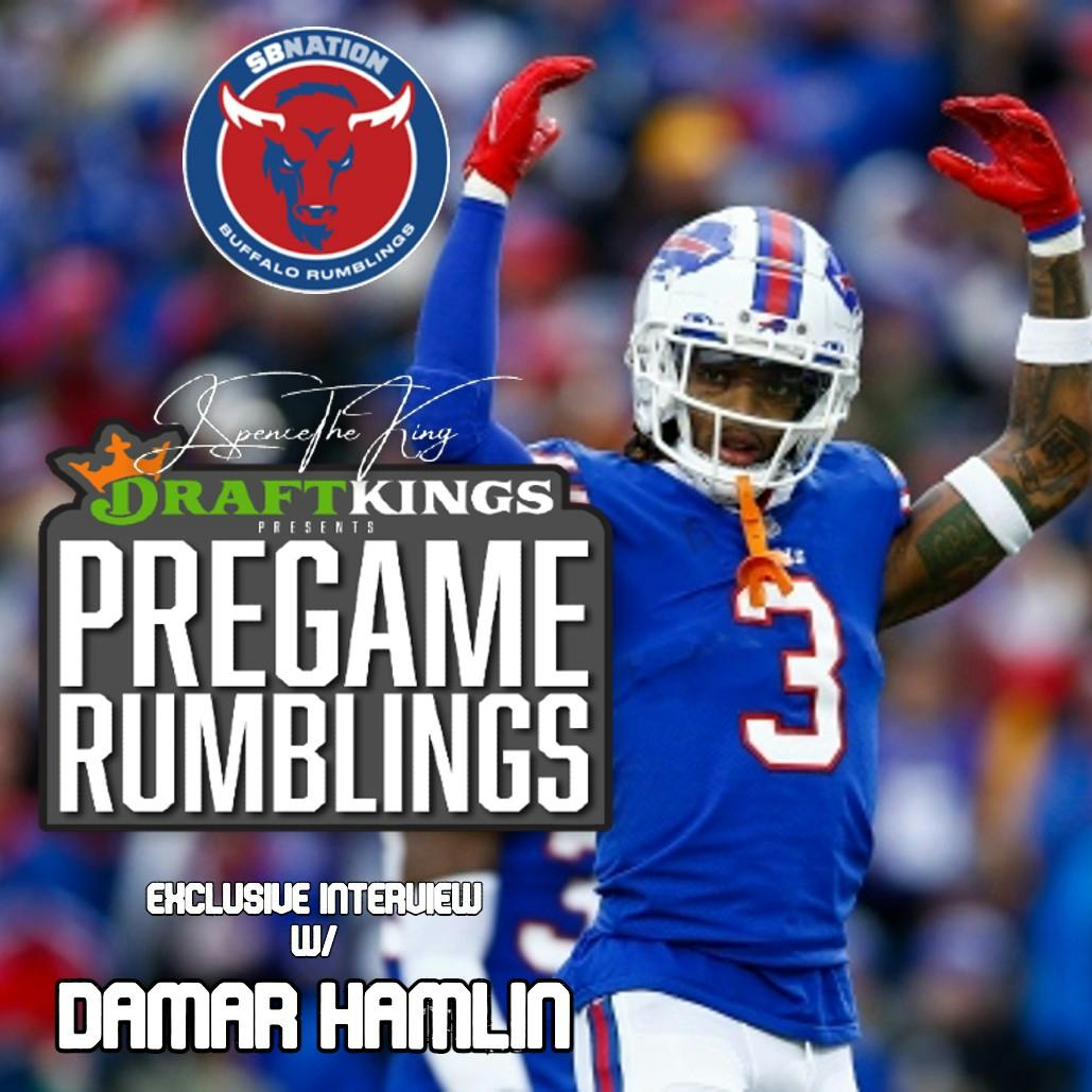 Pregame Rumblings With Damar Hamlin Presented By DraftKings: Bills vs Bengals