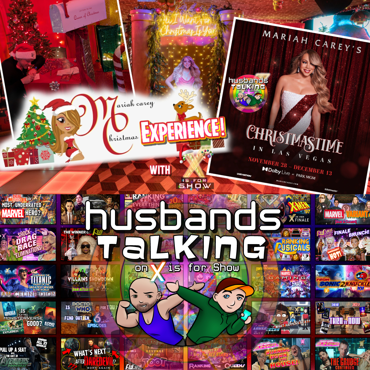 Mariah Carey Christmas Residency & Holiday Bar 2025 with Nico, Jonah, & Kevo!