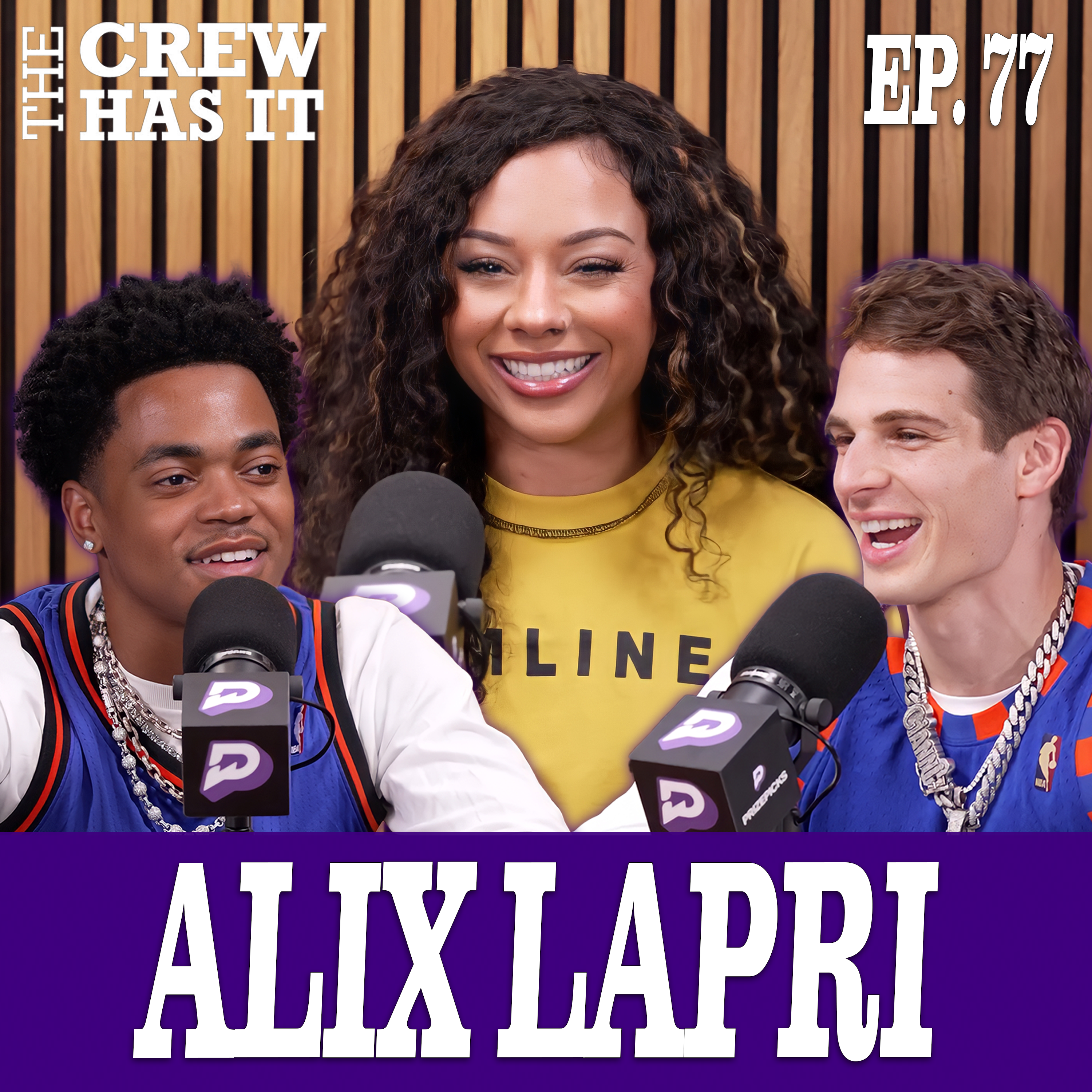 Alix Lapri talks Celebrity Crush’s, Playing Effie on Ghost, Sliding in DM’s EP 77 | The Crew Has It episode artwork