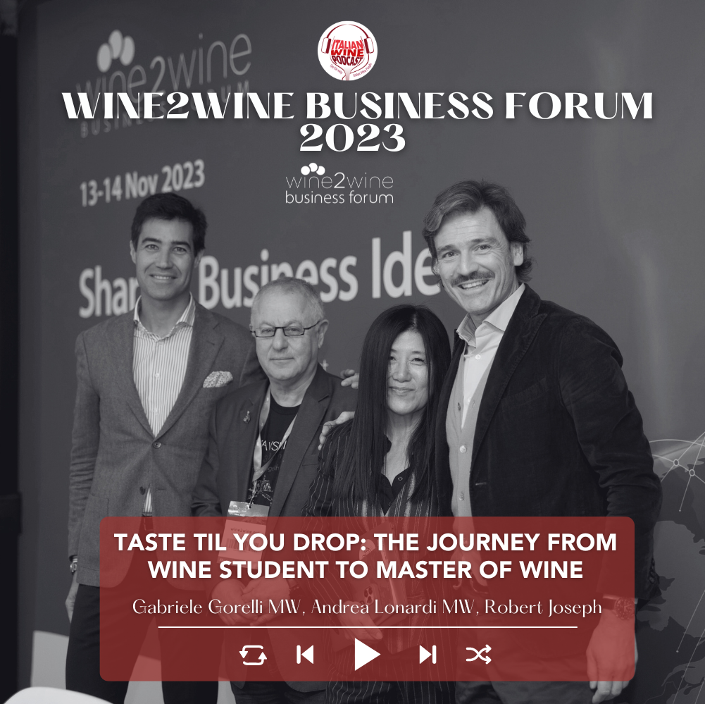 The journey frrom wine student to Master of Wine  | wine2wine Business Forum 2023