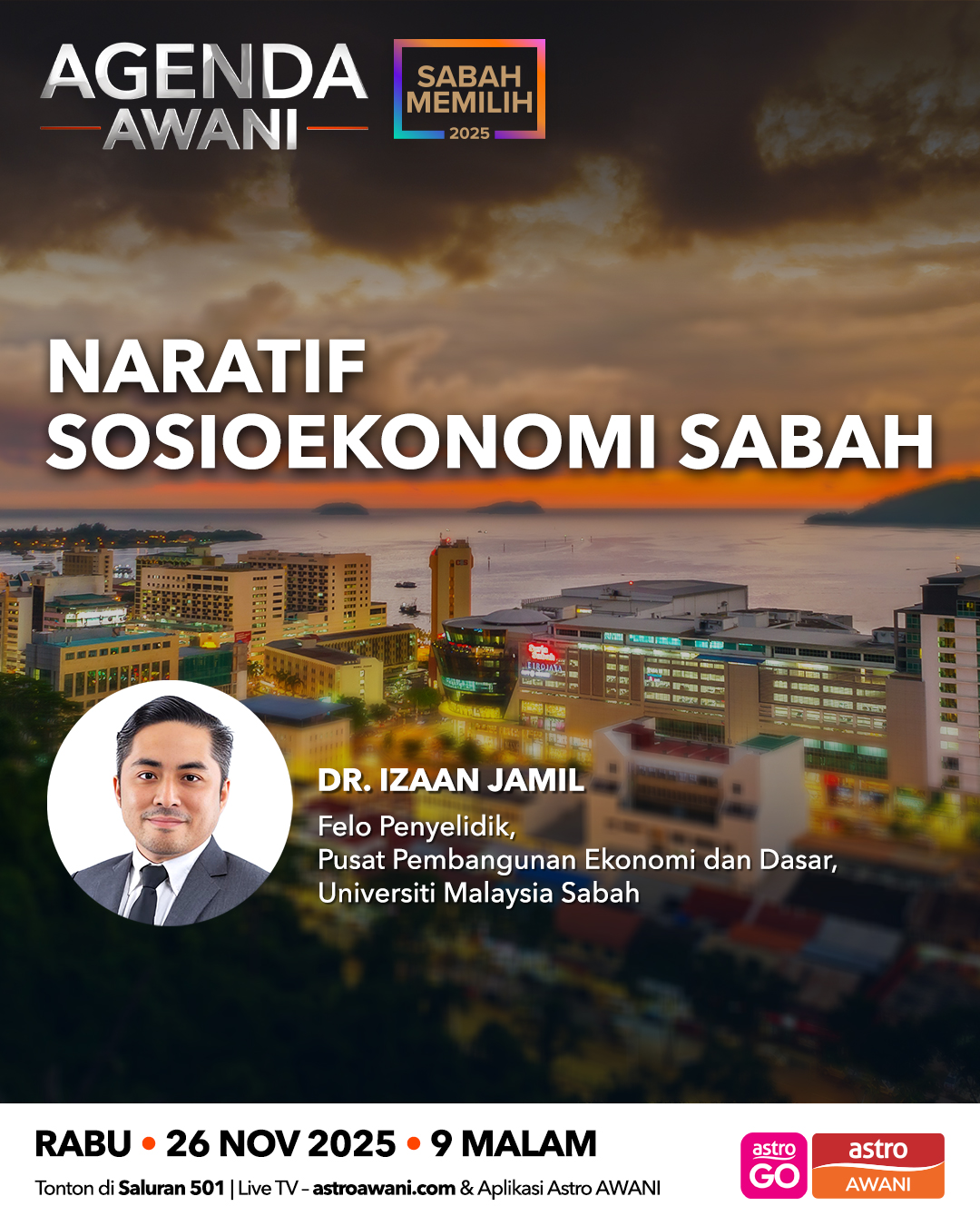 Agenda AWANI: Naratif sosioekonomi Sabah