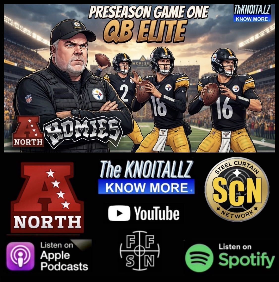 The Homies: 3rd String “D” or Did Drew Allar Steal the Show? episode artwork