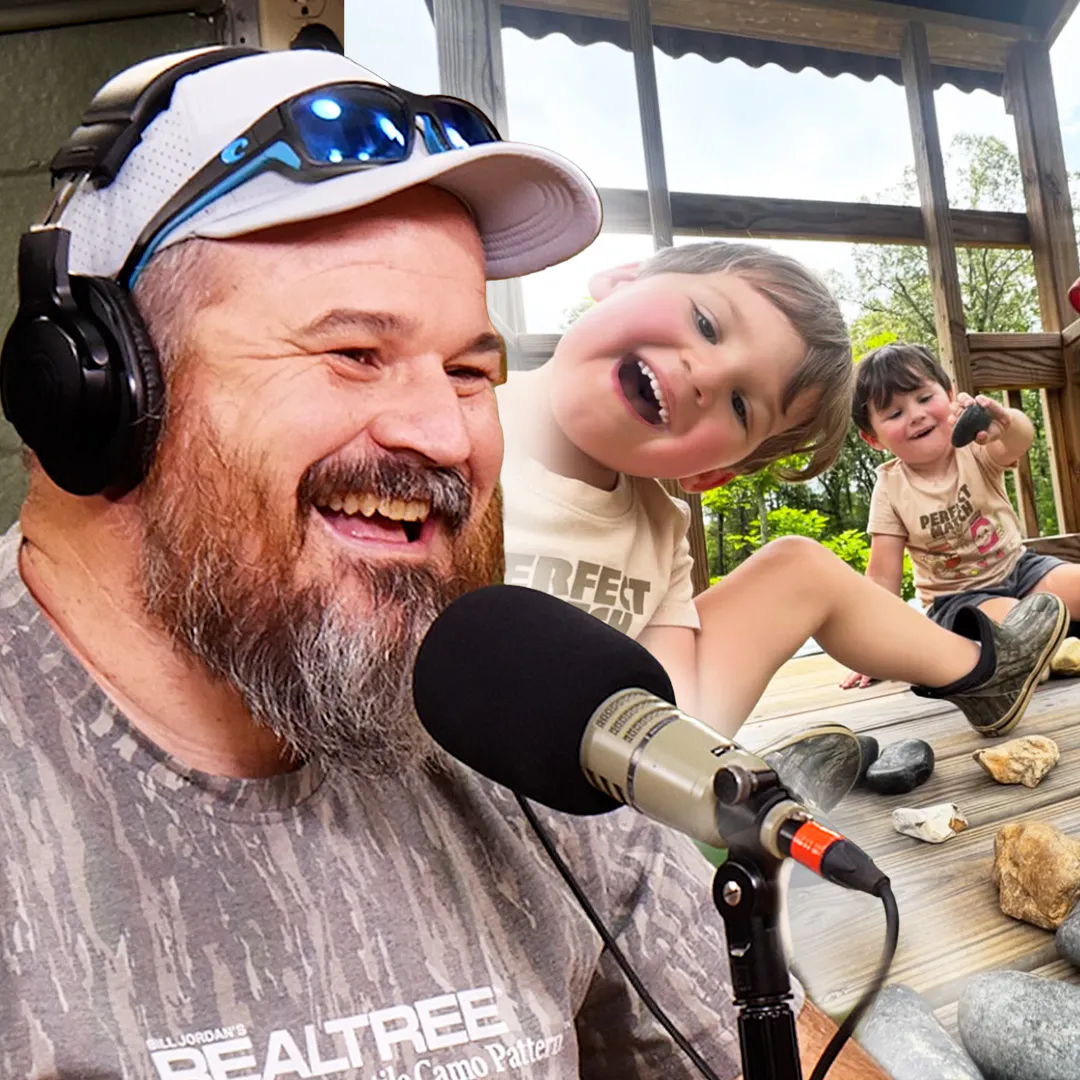 Justin Martin’s Toddler Snaps Him Out of a Mad Dad Moment — Duck Call Room cover