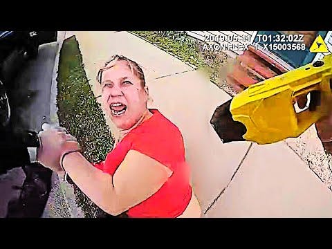 When Dumb Karens Try To Fight Cops When Dumb Karens Try To Fight Cops