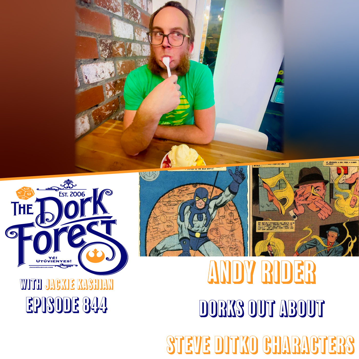 Andy Rider and Steve Ditko’s Other Creations – EP 844