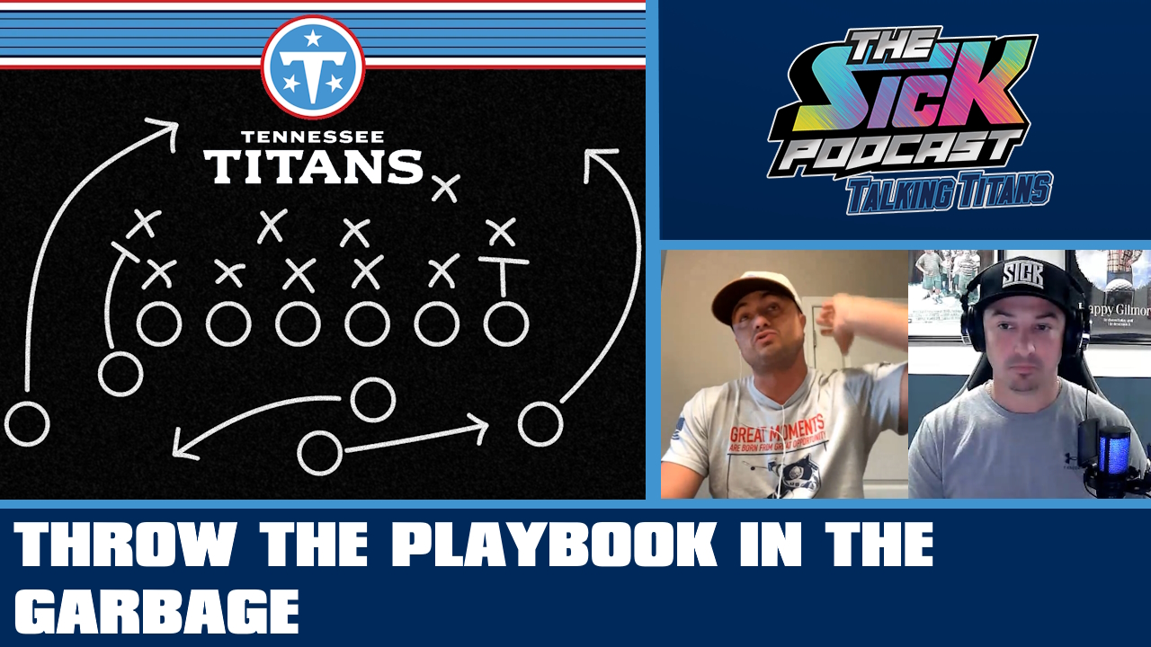 Titans Talk #215 - Throw The Playbook In The Garbage - episode artwork