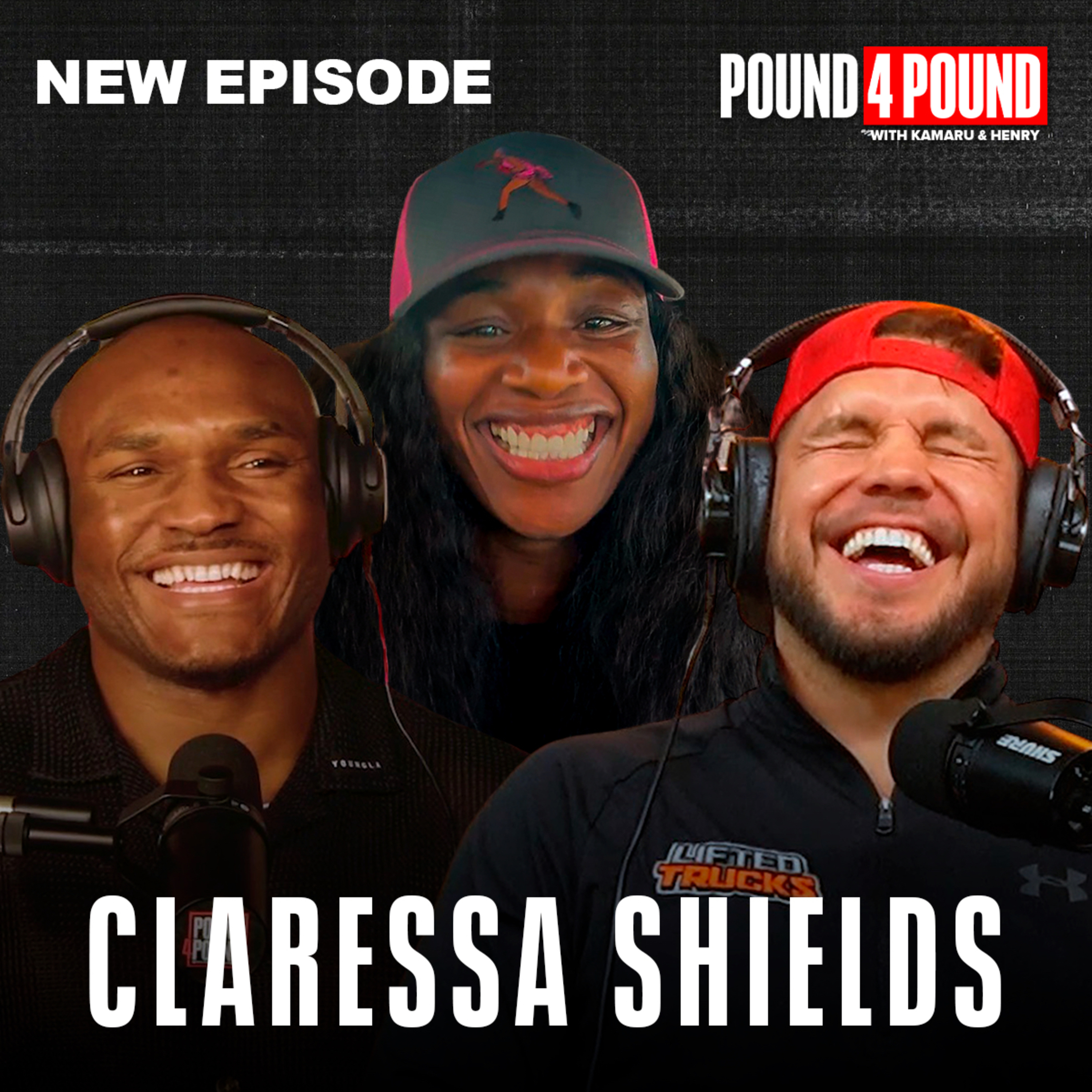CLARESSA SHIELDS: Becoming the GWOAT, Women’s Boxing & MMA Beefs, Olympic Journey || Pound 4 Pound episode artwork