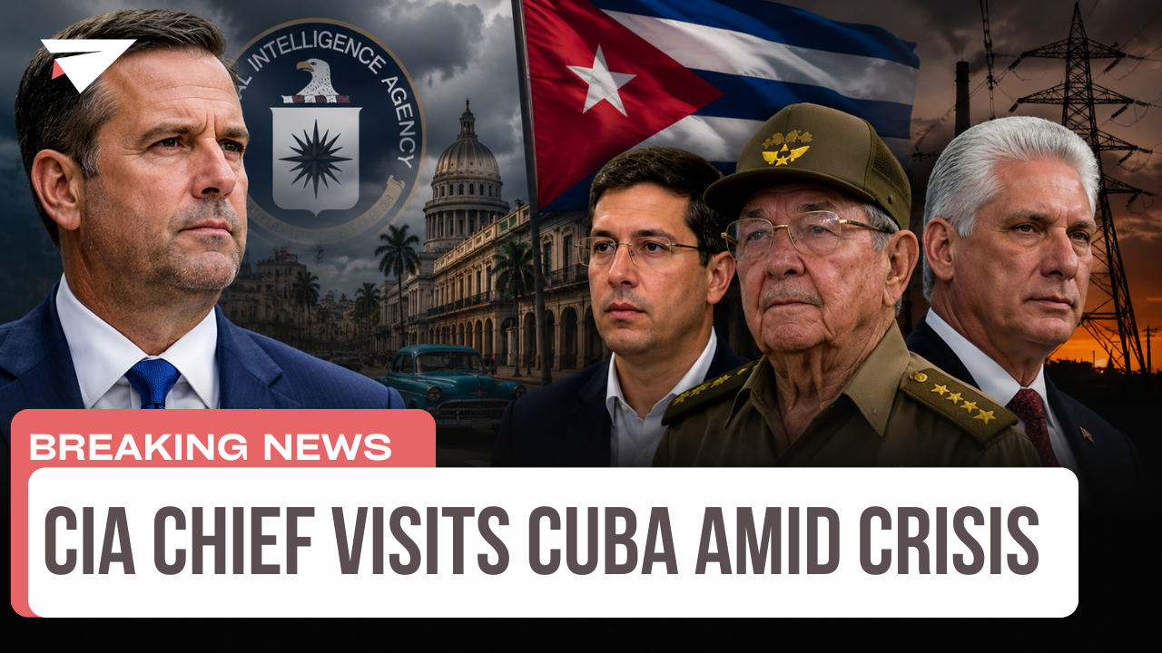 CIA Chief Visits Cuba Amid Crisis, Breaking News