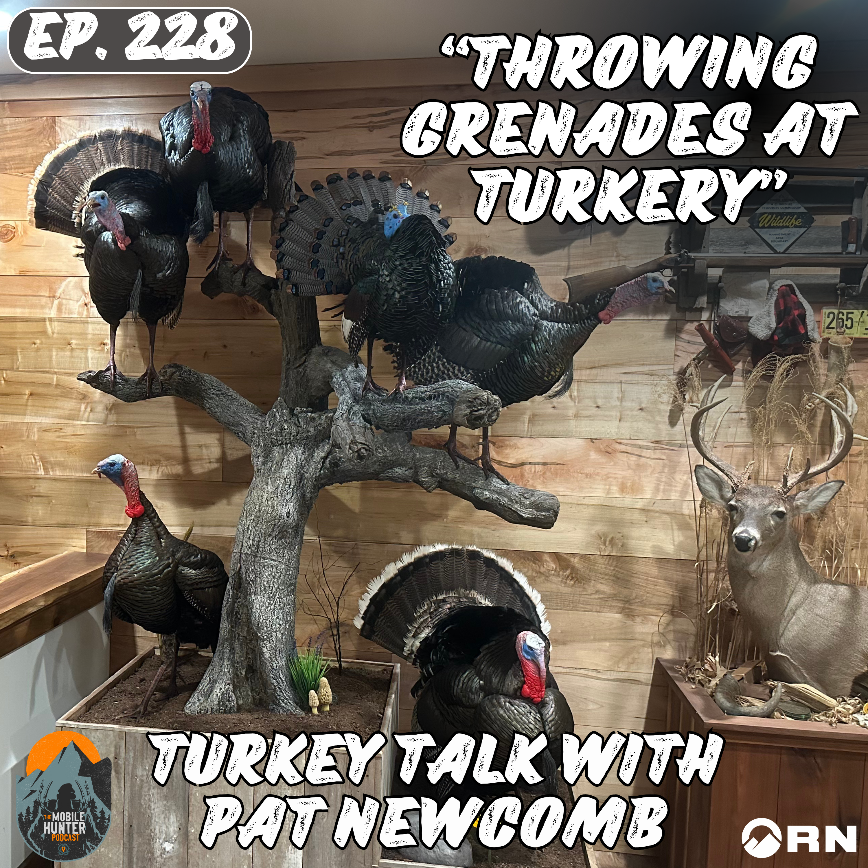 "Throwing Grenades At Turkey" Turkey Talk With Pat Newcomb episode artwork