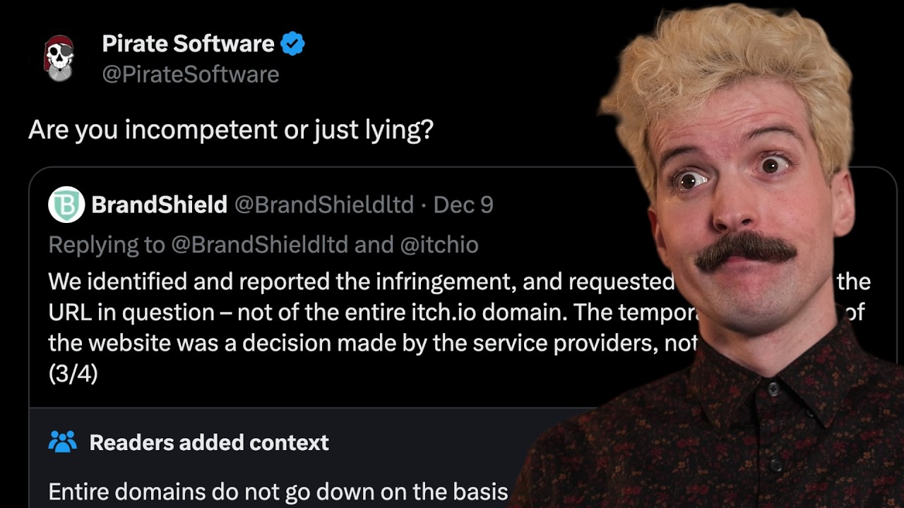 PirateSoftware is right, this needs to stop | Theo - t3․gg
