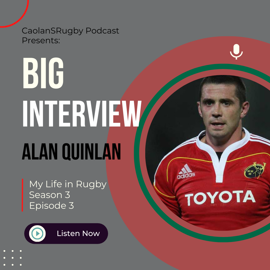 ALAN QUINLAN Interview | My Life in Rugby; S3, Ep. 3 episode artwork