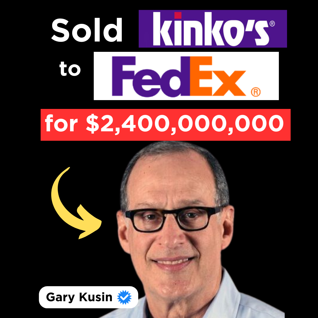 Starting GameStop, $100M+ makeup co & Kinkos CEO