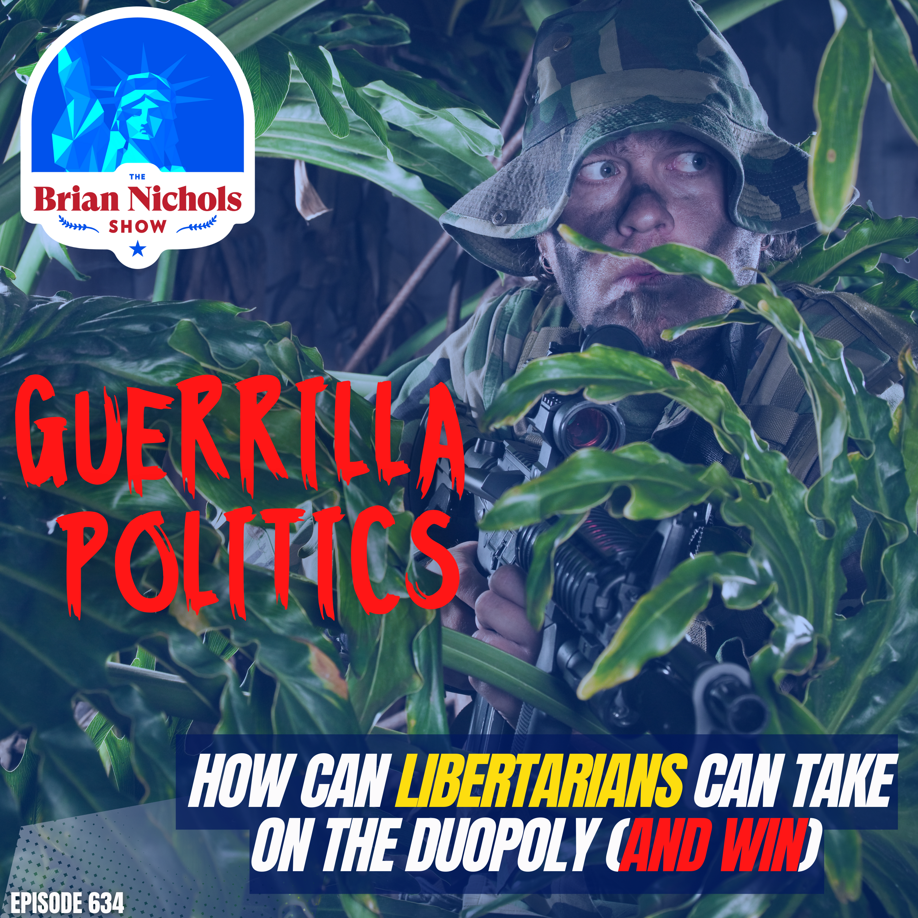 634:  How Can Libertarians can Take on the Duopoly (and Win) using Guerrilla Politics!?