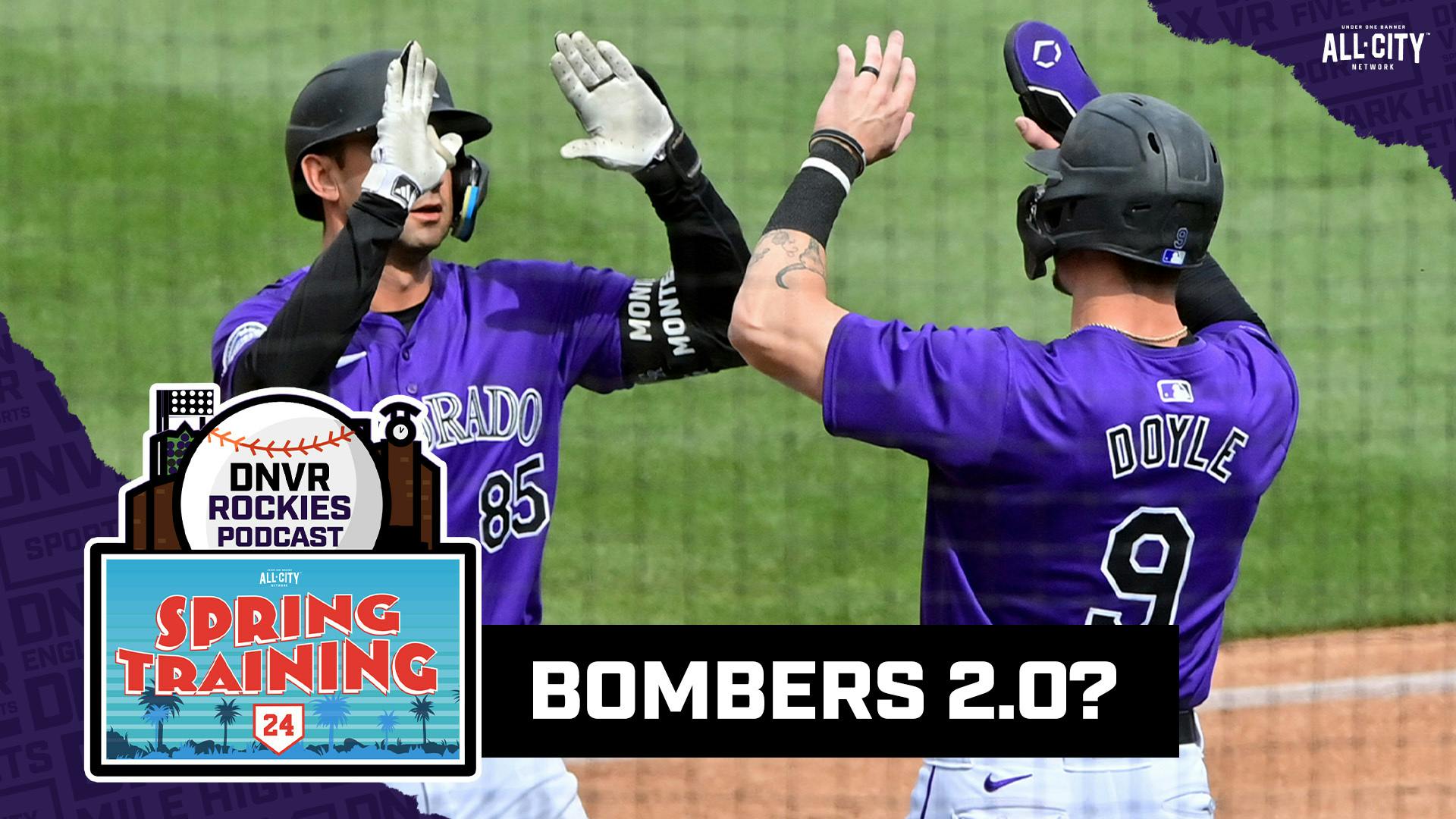 Bombers reloaded: The Colorado Rockies have the second-best batting average in Spring Training | DNVR Rockies Podcast