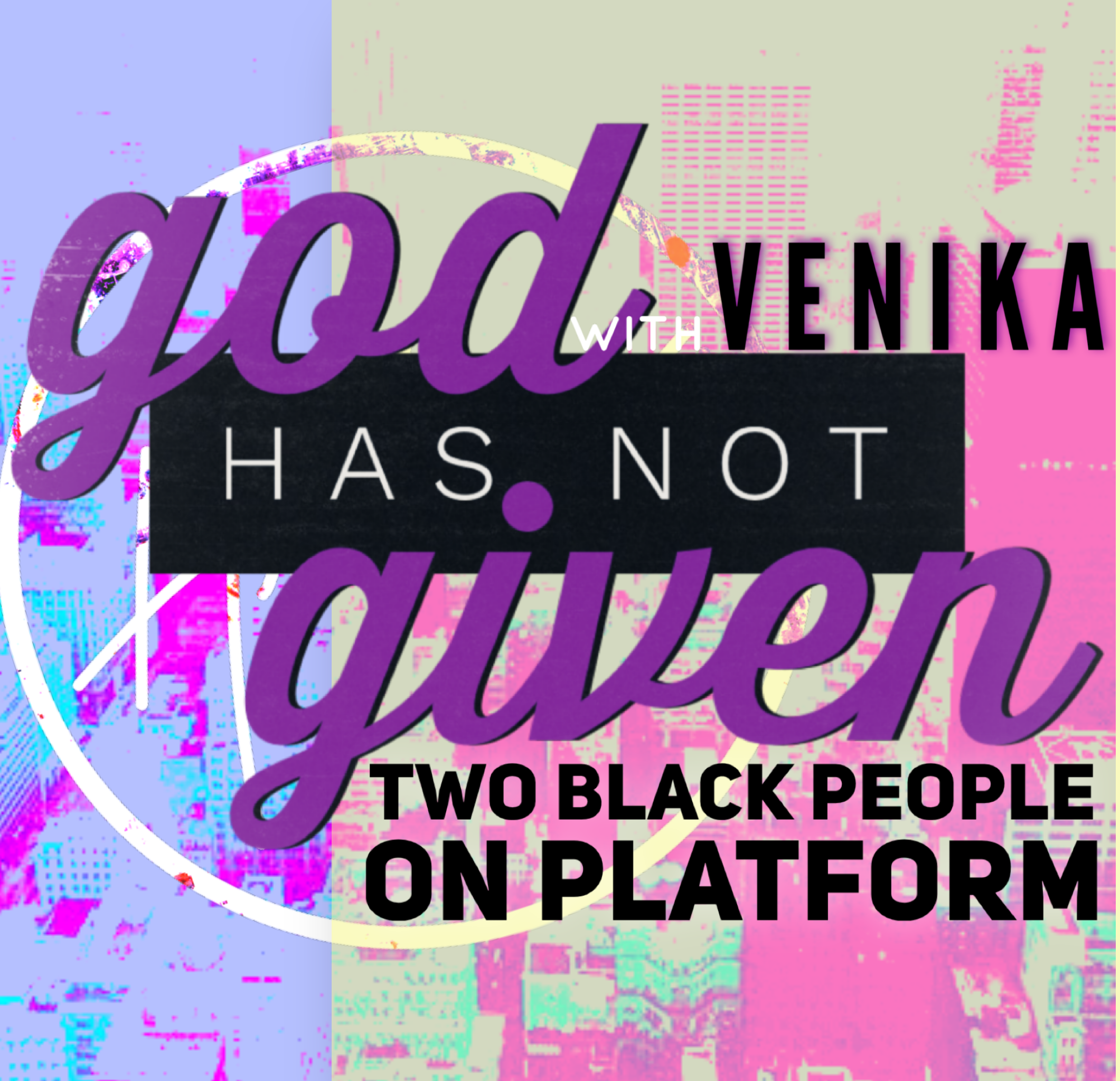 TWO BLACK PEOPLE ON PLATFORM with Venika