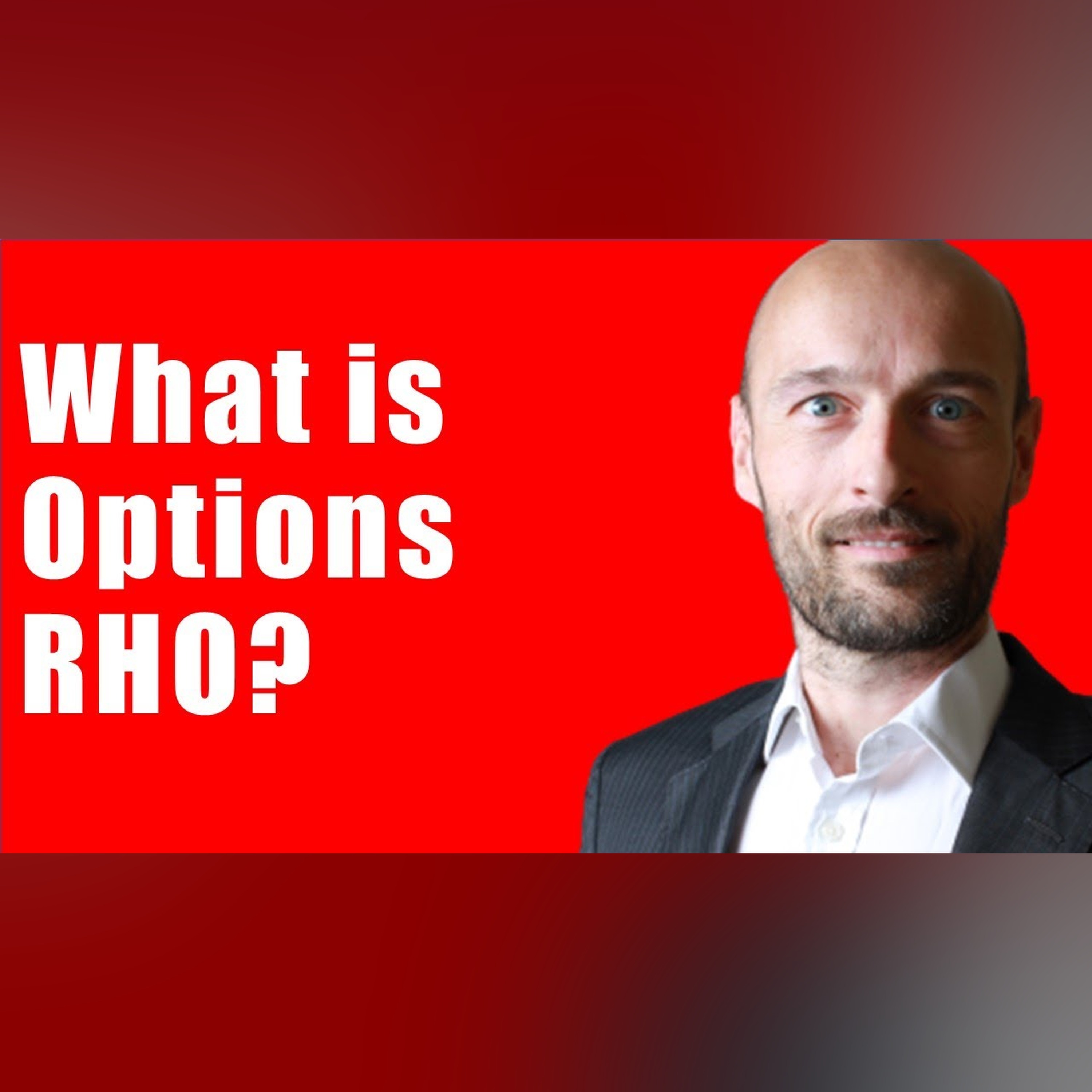 What is Rho in Options?  The Options Greeks - Options Trading Tutorial