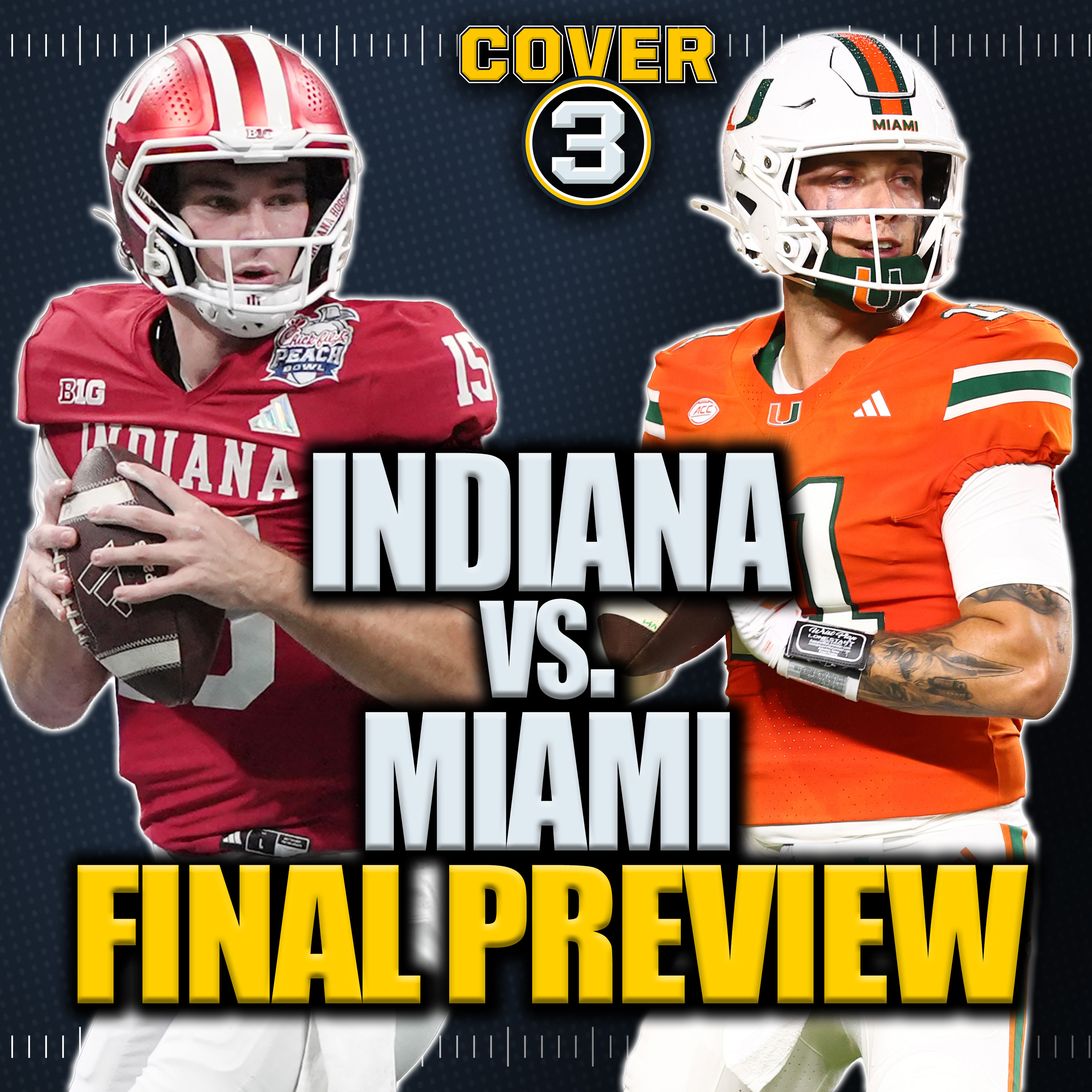🏆It’s Title Night! Final Indiana-Miami Preview, CFP Expansion Update & More | College Football