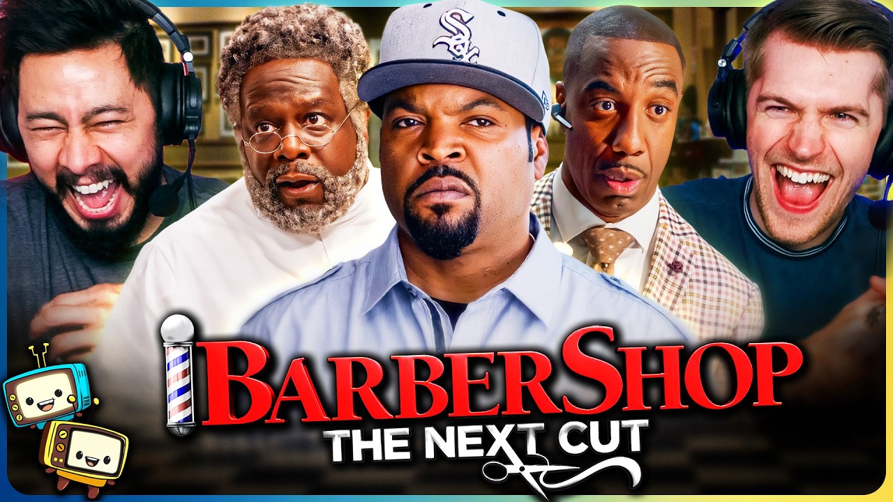BARBERSHOP THE NEXT CUT Movie Reaction | First Time Watch | Ice Cube, Cedric the Entertainer, w/Jaby episode artwork