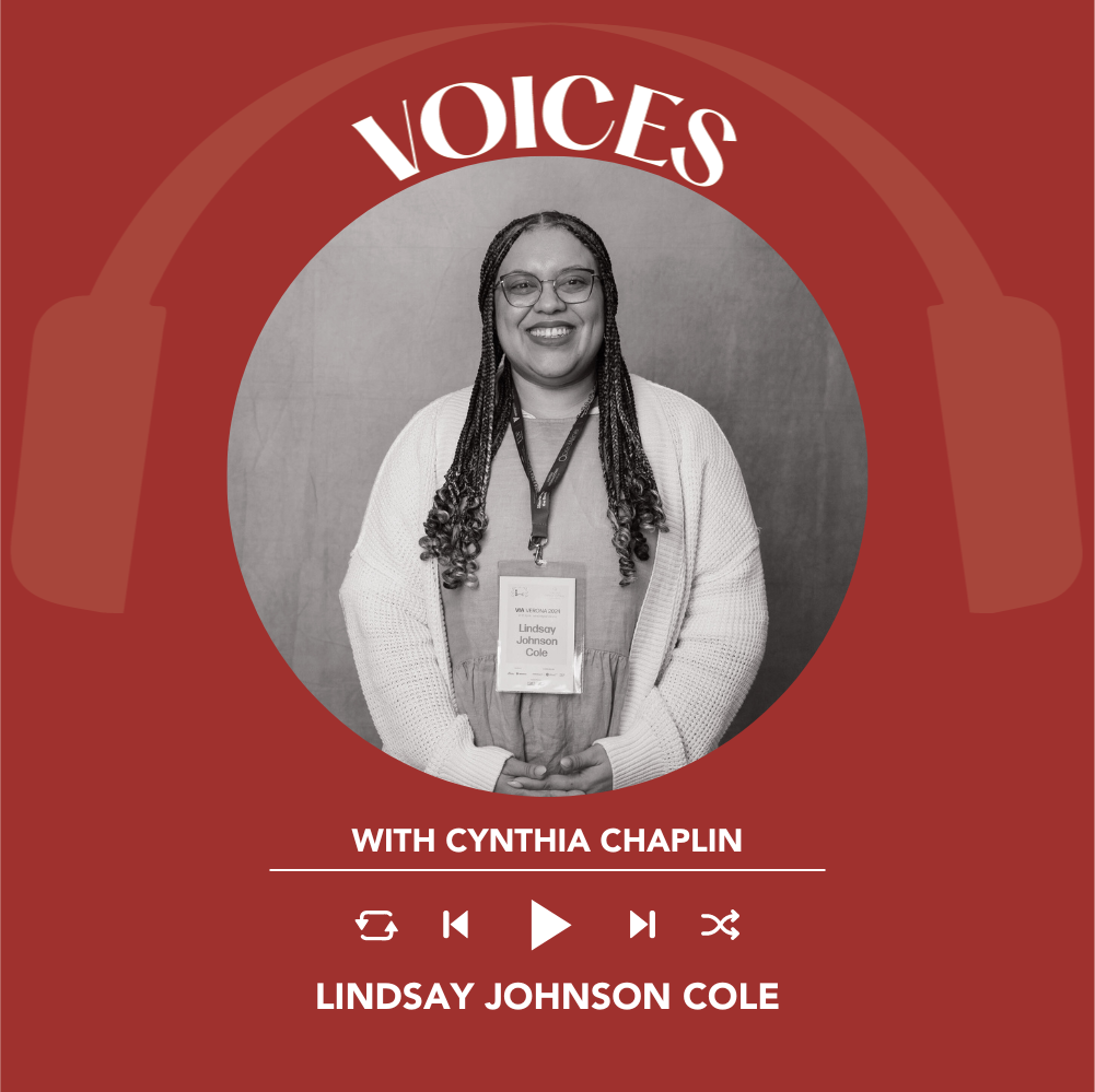 Ep. 1894 Lindsay Johnson Cole  | Voices With Cynthia Chaplin