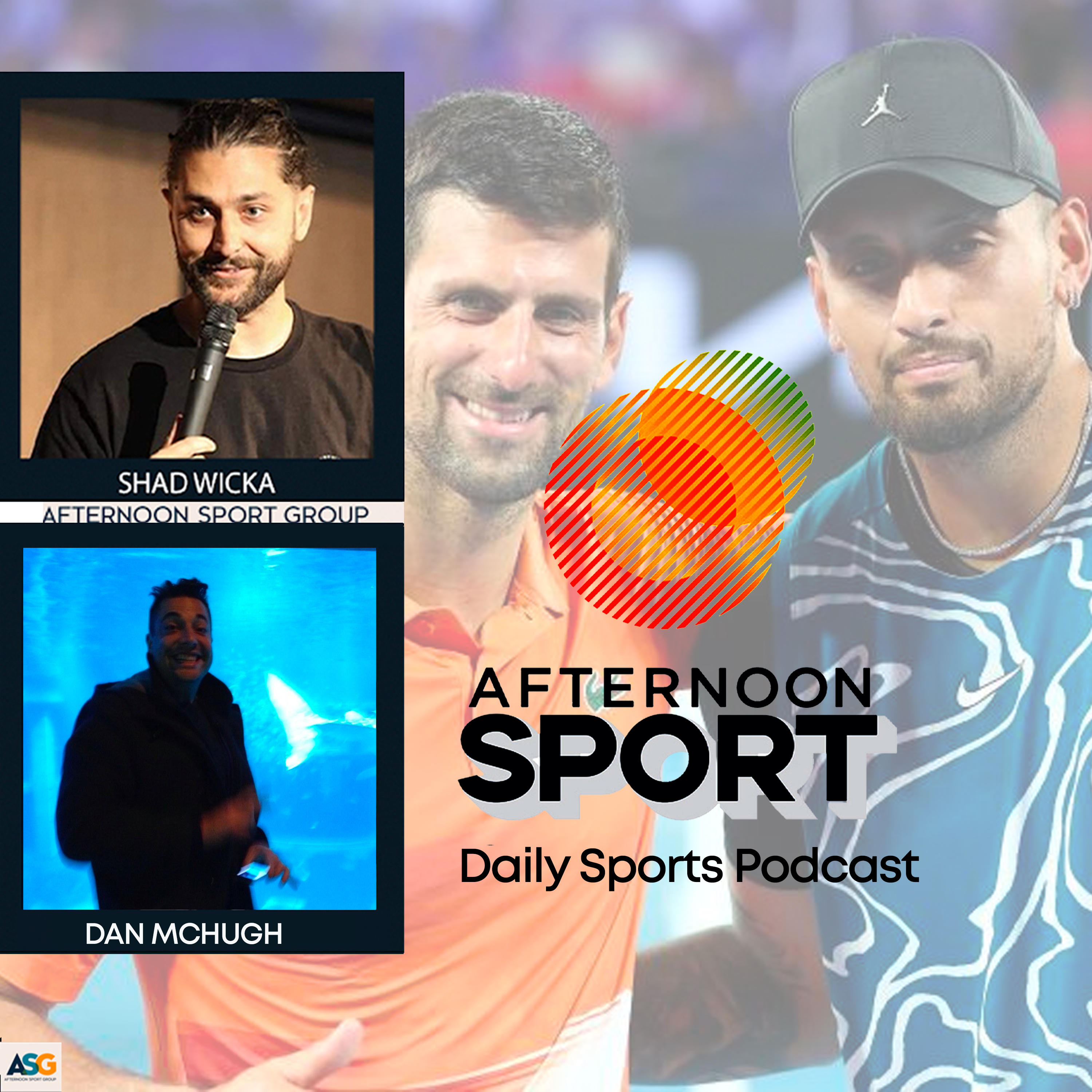 21st April Deep Dive: Djockovic coach Kyrgios, Swans v Geelong, Carlton v St Kilda, Shad not keen onn Wighton becoming a Dolphin + more! episode artwork