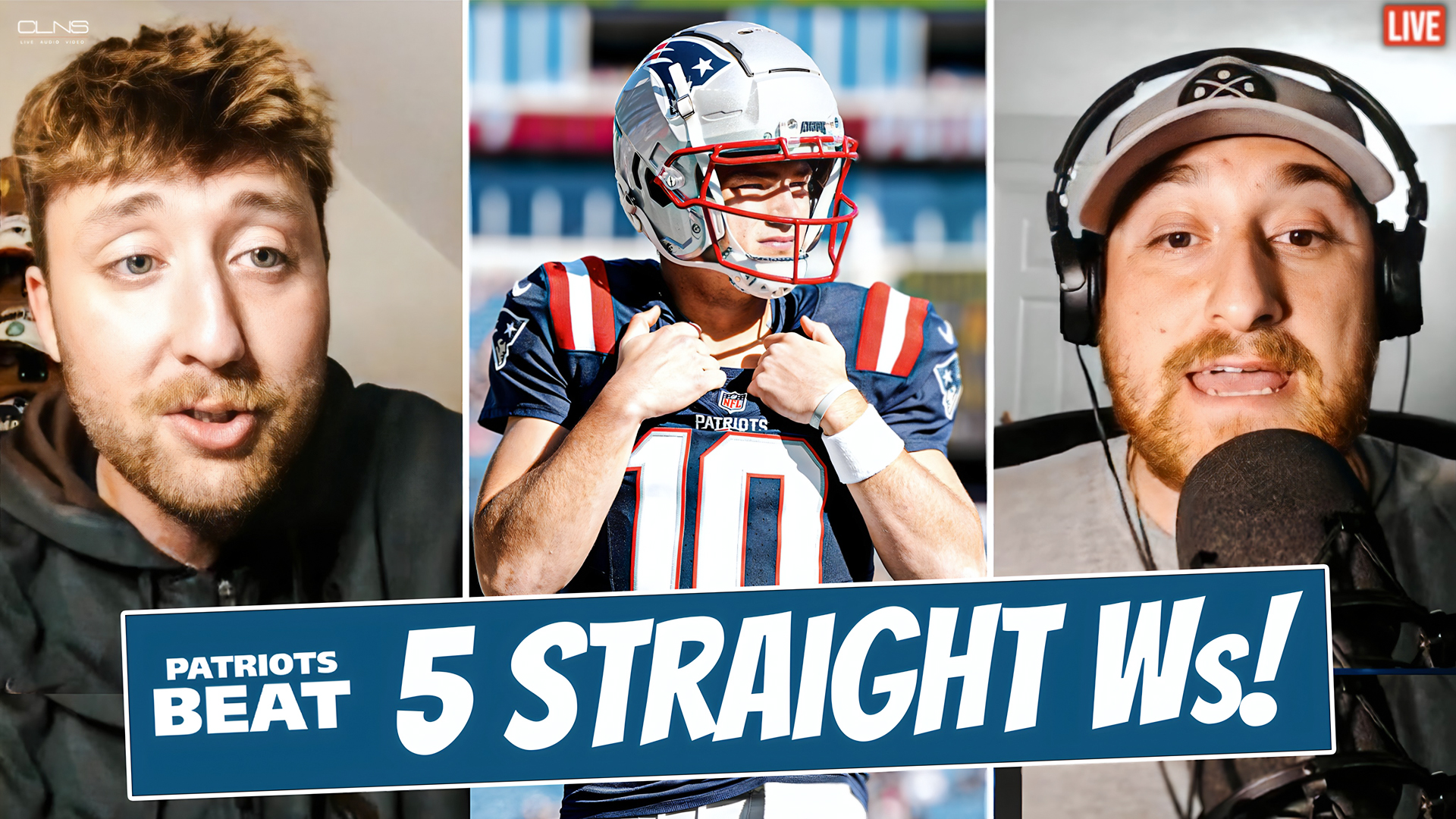 Drake Maye Leads Patriots to 5th Straight Win vs Browns episode artwork