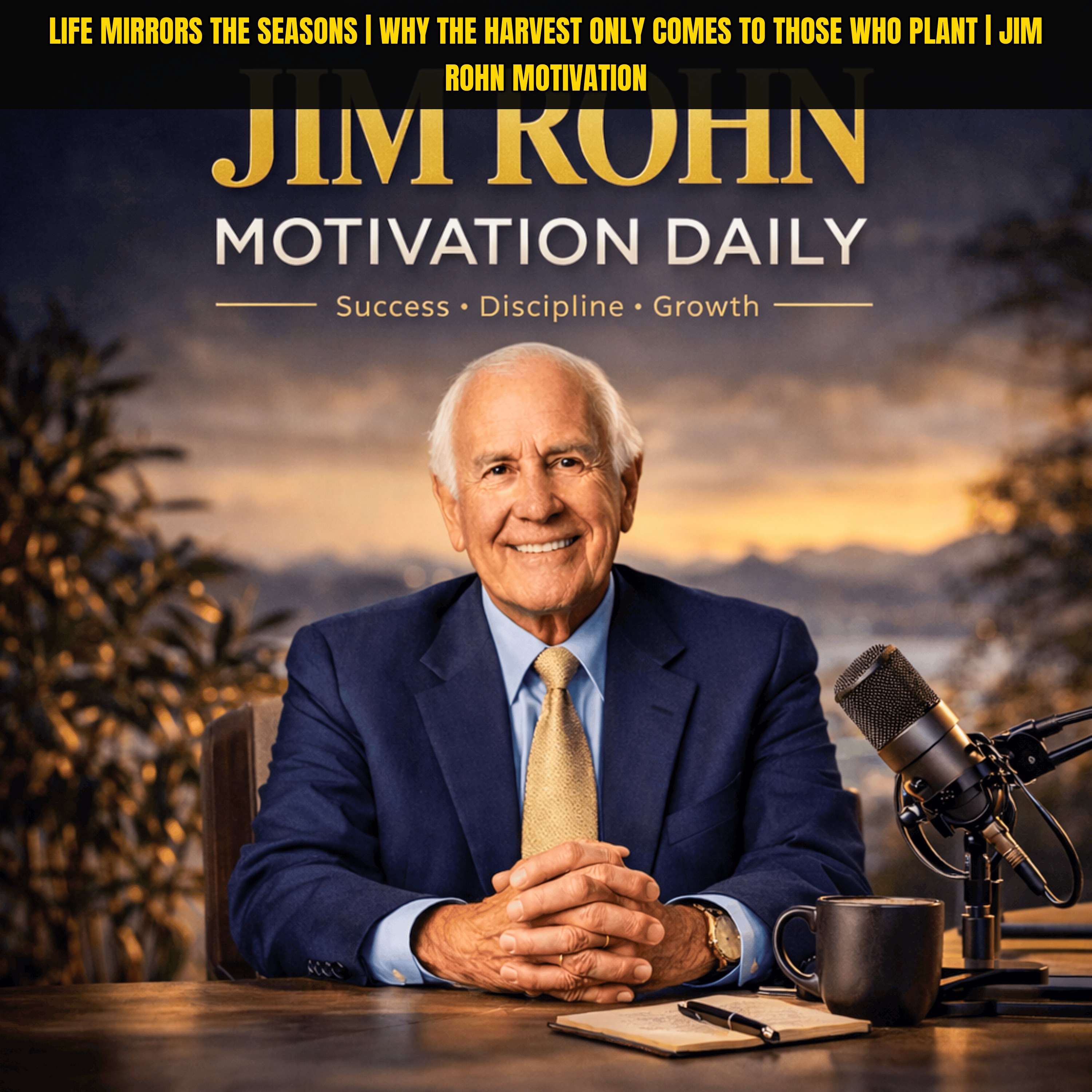 Life Mirrors the Seasons | Why the Harvest Only Comes to Those Who Plant | Jim Rohn Motivation episode artwork