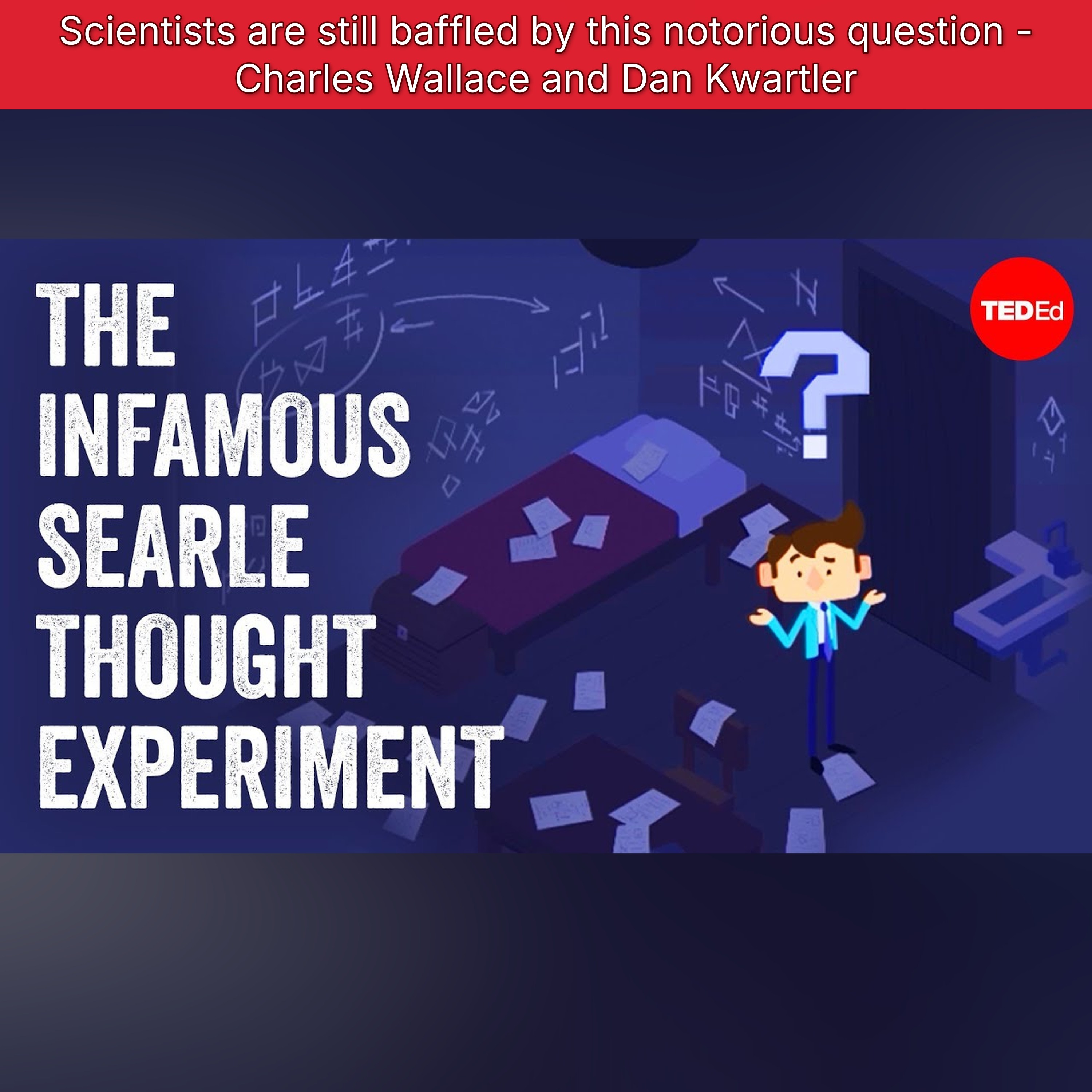 Scientists are still baffled by this notorious question - Charles Wallace and Dan Kwartler episode artwork