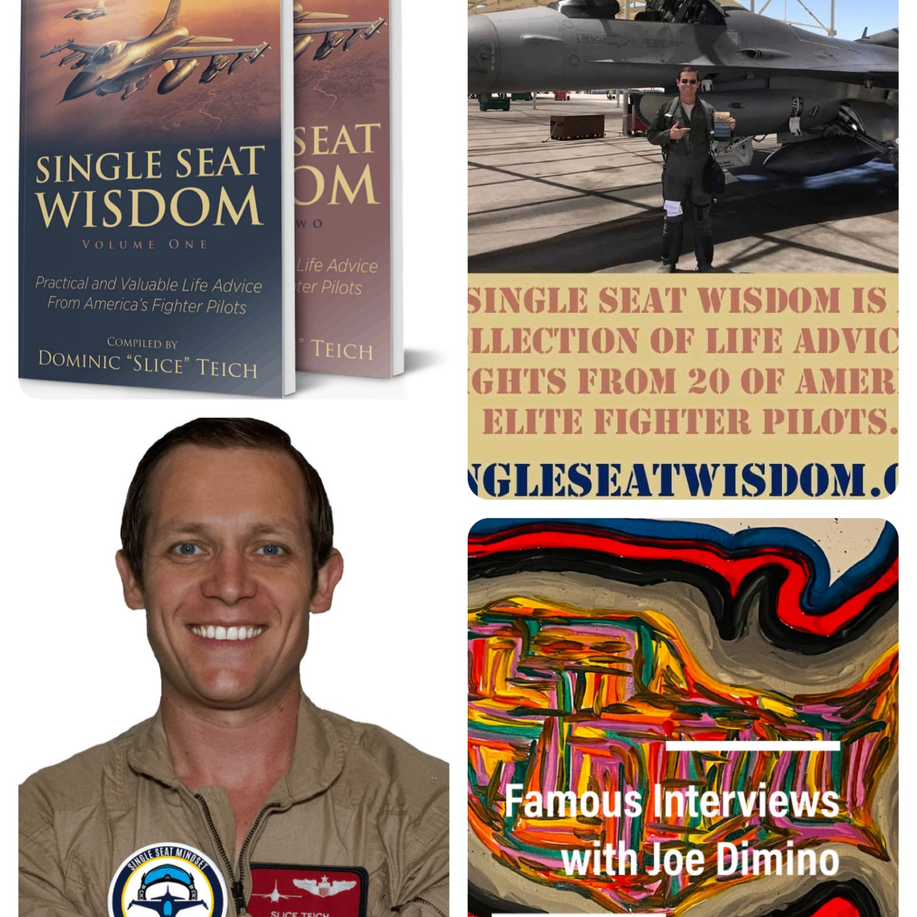 Best-Selling Author, Entrepreneur, Instructor & Fighter Pilot Dominic Teich episode artwork