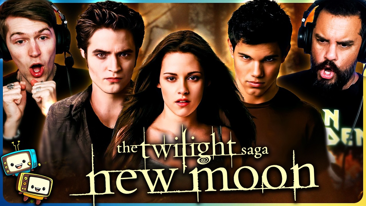 THE TWILIGHT SAGA: NEW MOON Movie Reaction! | Kristen Stewart | Taylor Lautner | Robert Pattinson episode artwork