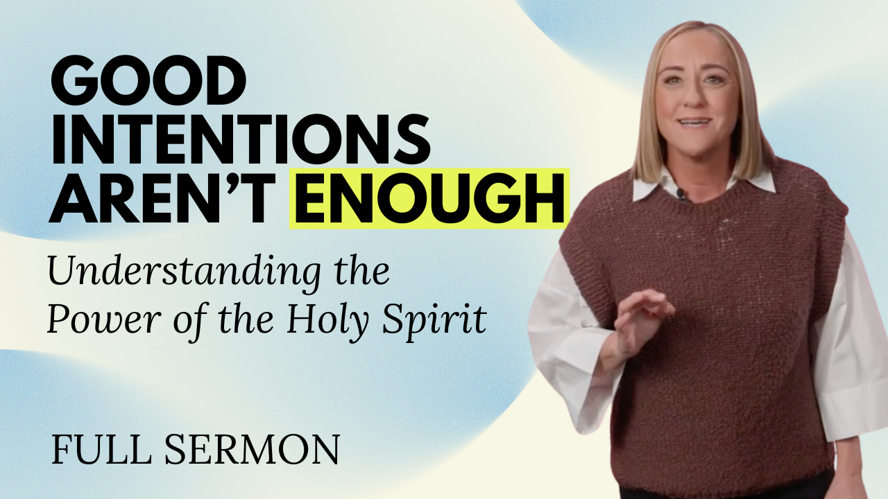 Equip & Empower Podcast with Christine Caine - EP 389: You Need More Than Good Intentions: What Jesus Told The Disciples To Wait For