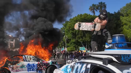 Demócratas apoyan violencia contra ICE en L.A.