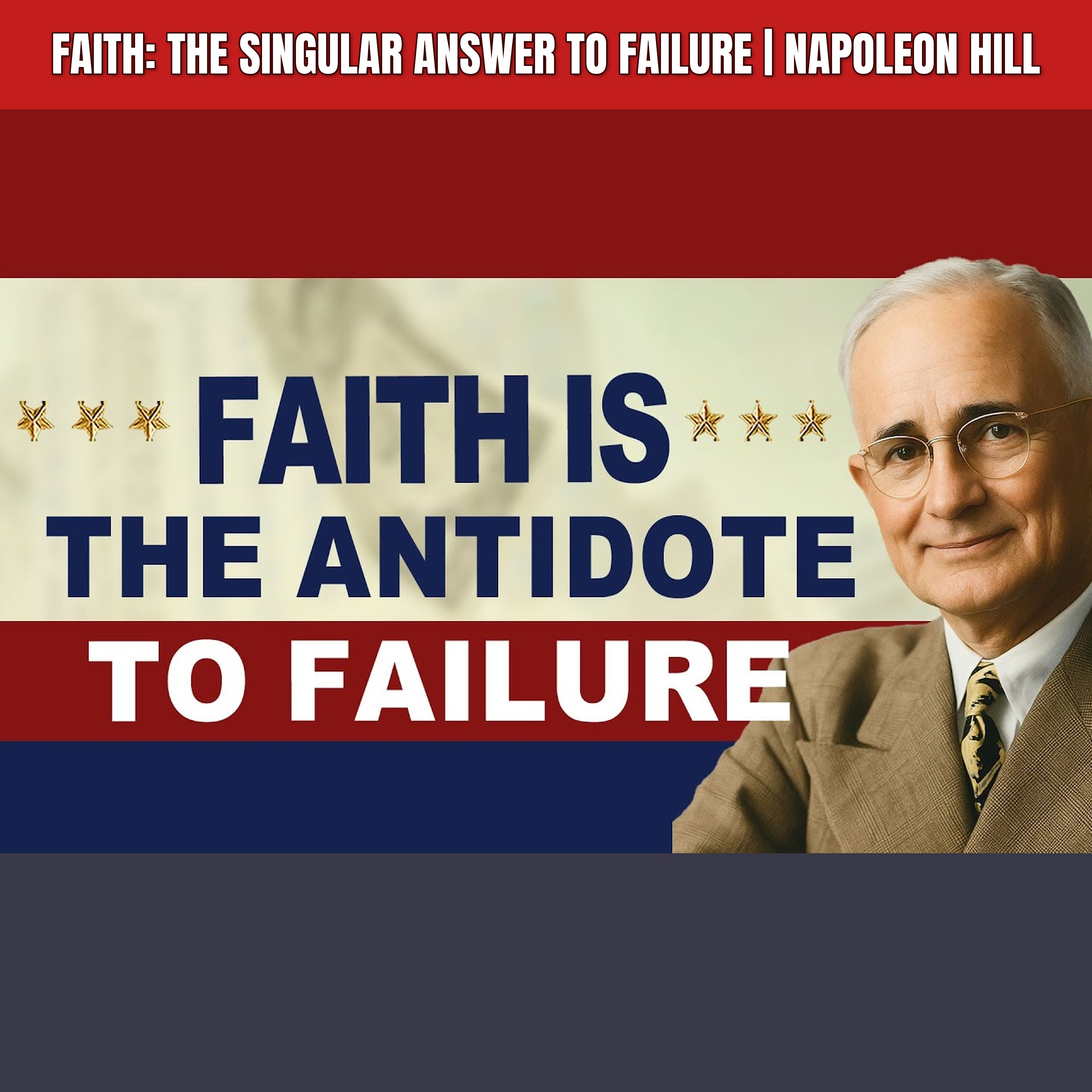 Faith: The Singular Answer to Failure | Napoleon Hill