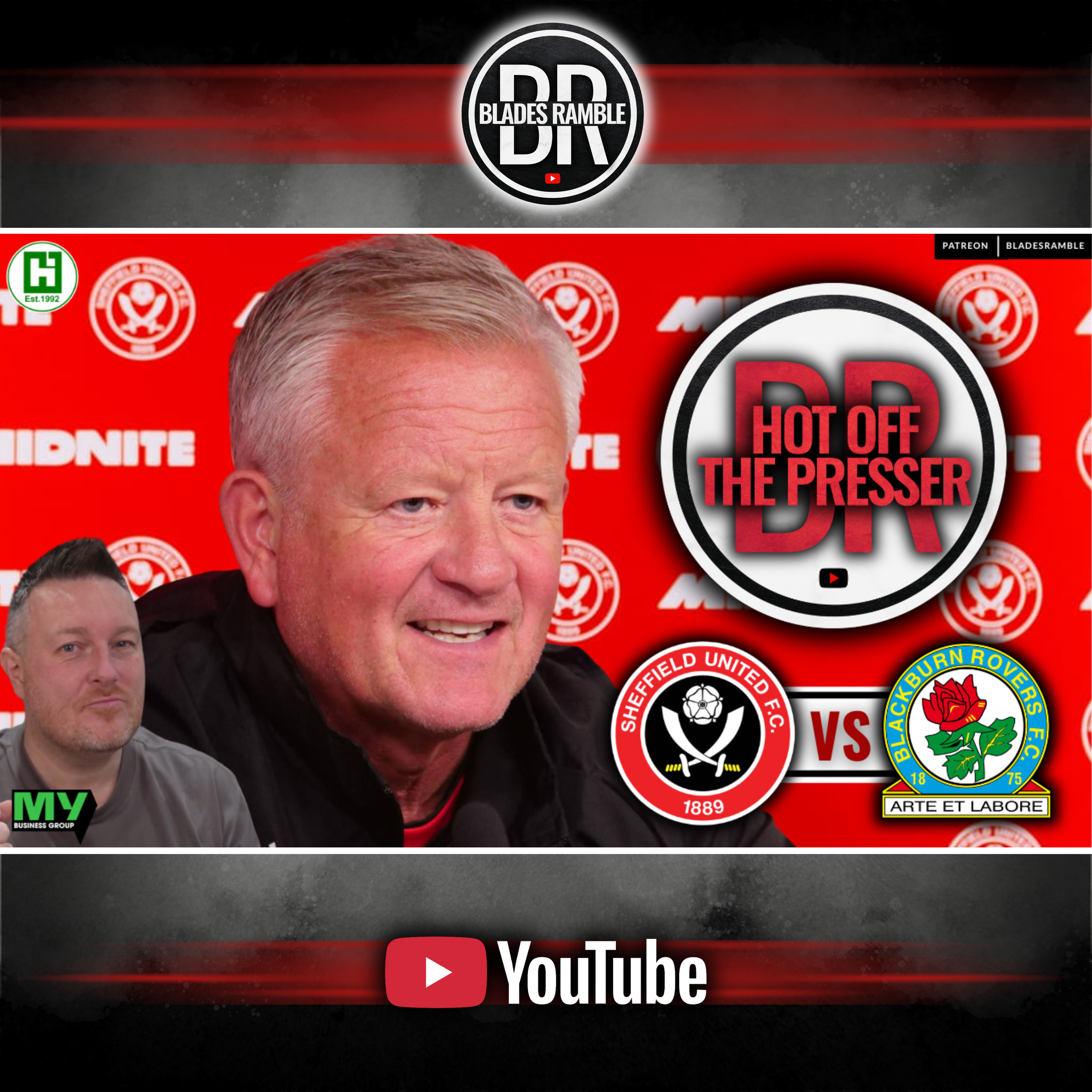 🗞️🔴 HOT OFF THE PRESSER | SHEFFIELD UNITED v BLACKBURN | PRESSER REACTION 🔴🗞️
