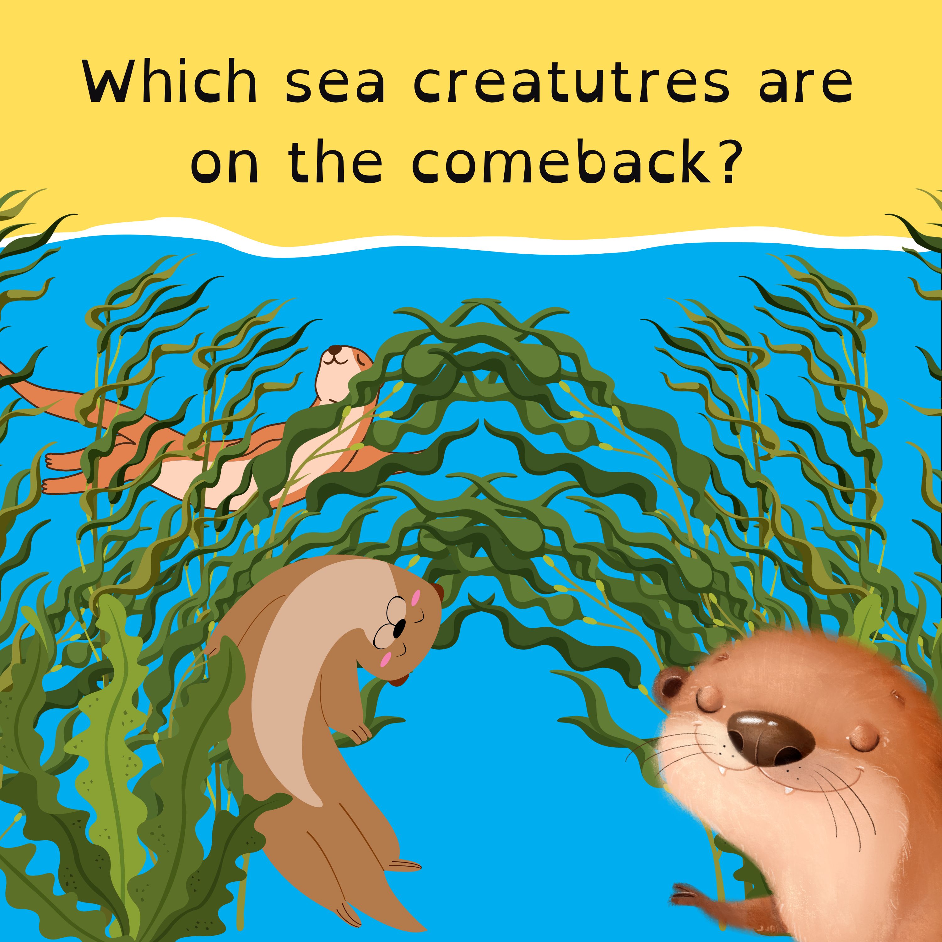 Squiz Kids Olympic Sprint + Golden day for Australia; Good news for sea otters; and the World Dog Surfing Championships.