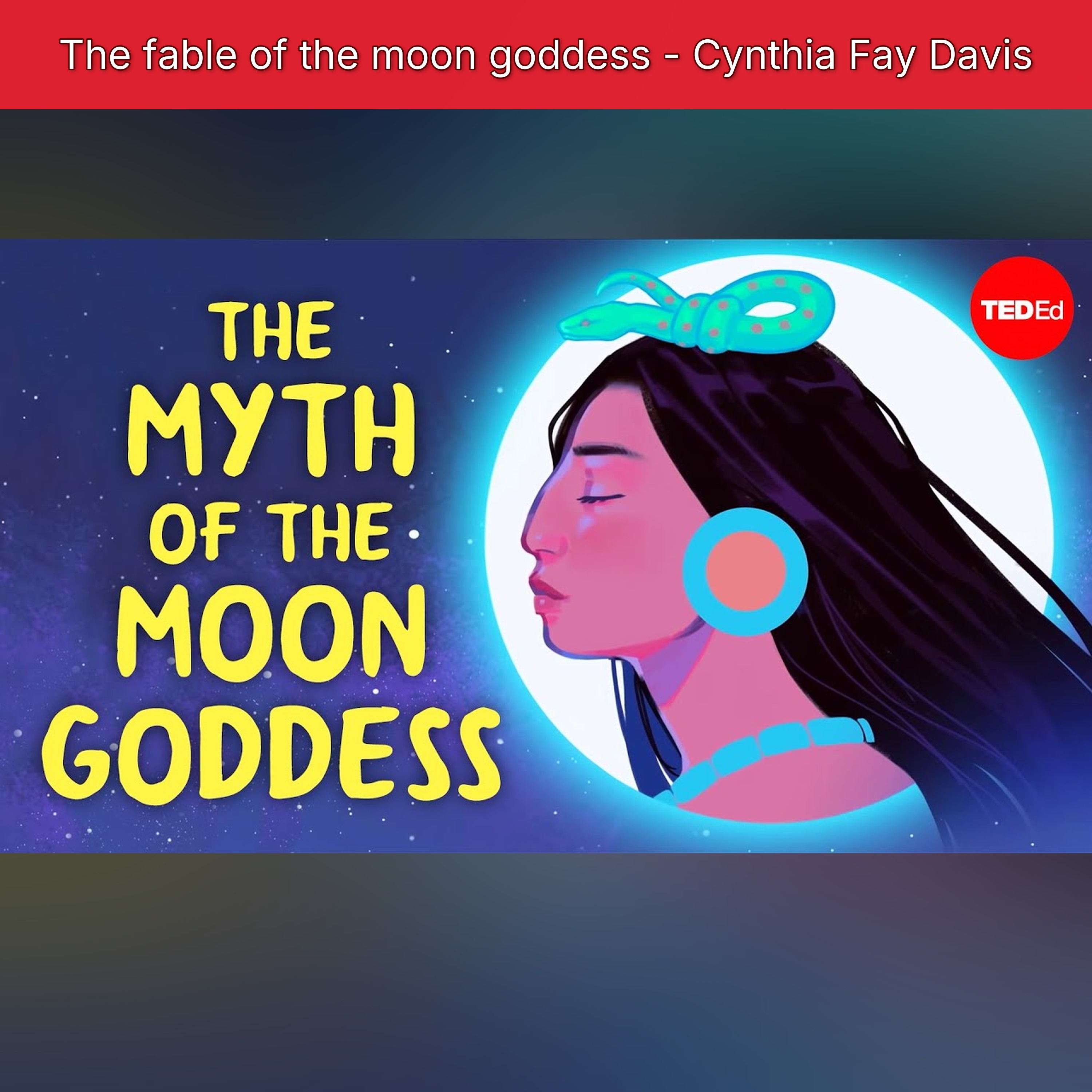 The fable of the moon goddess - Cynthia Fay Davis episode artwork