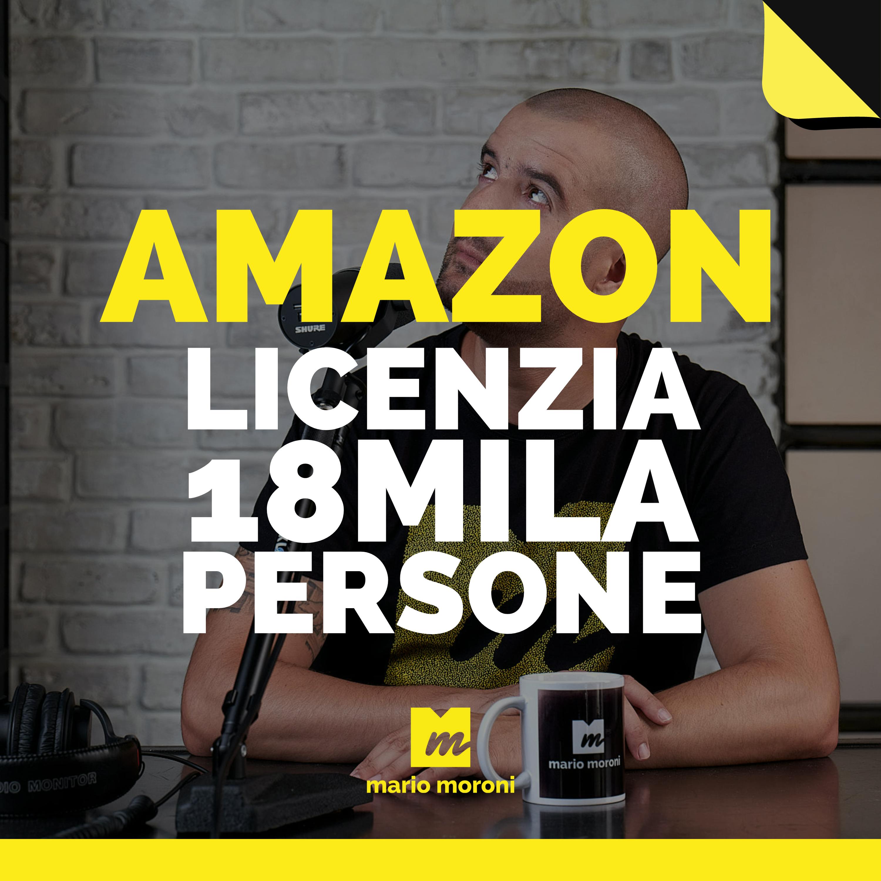 Amazon licenzierà 18mila dipendenti
