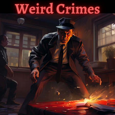 Cover art for Weird Crimes