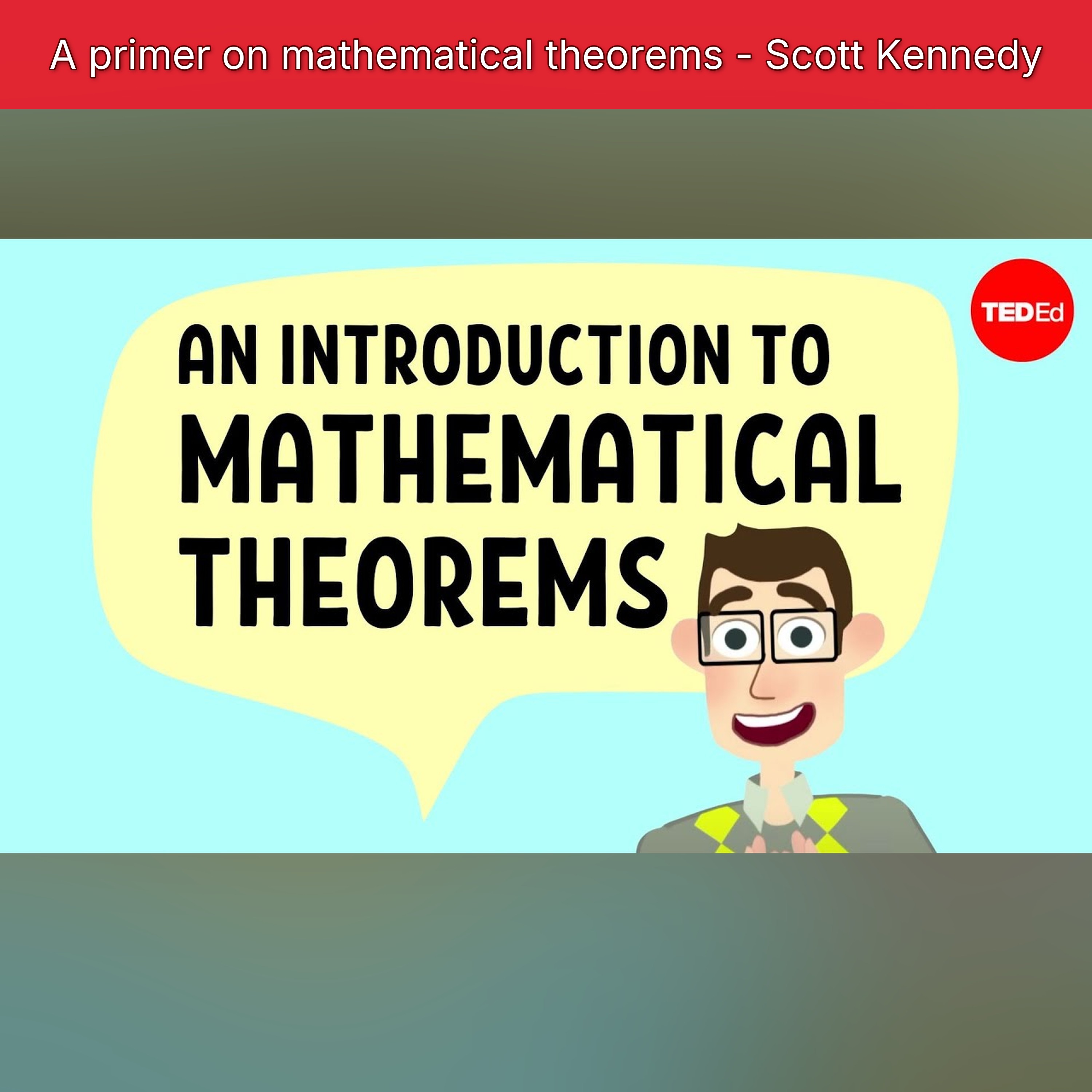 A primer on mathematical theorems - Scott Kennedy episode artwork