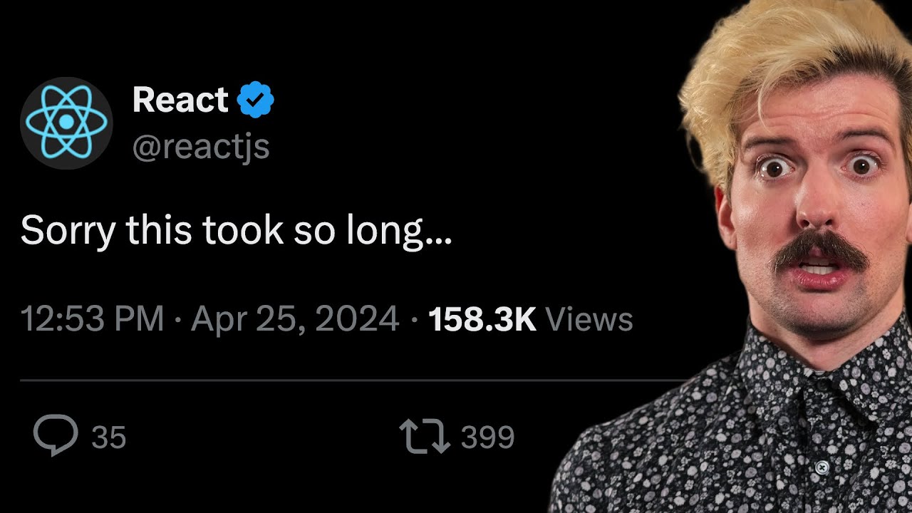 React 19 Is FINALLY Here | Theo - t3․gg