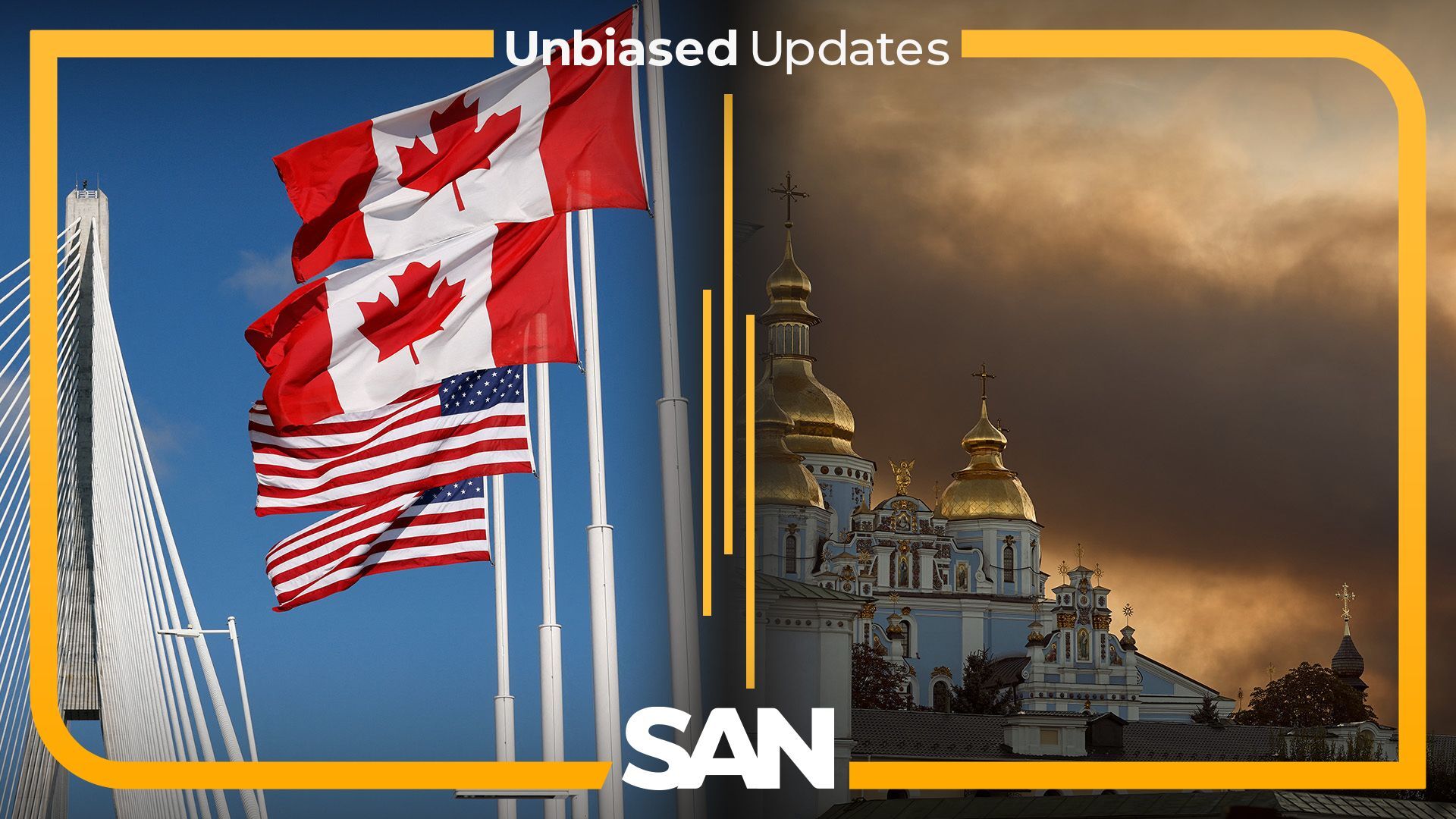 Canada hits US good with new tariffs; Russia resumes deadly attacks on Kyiv episode artwork