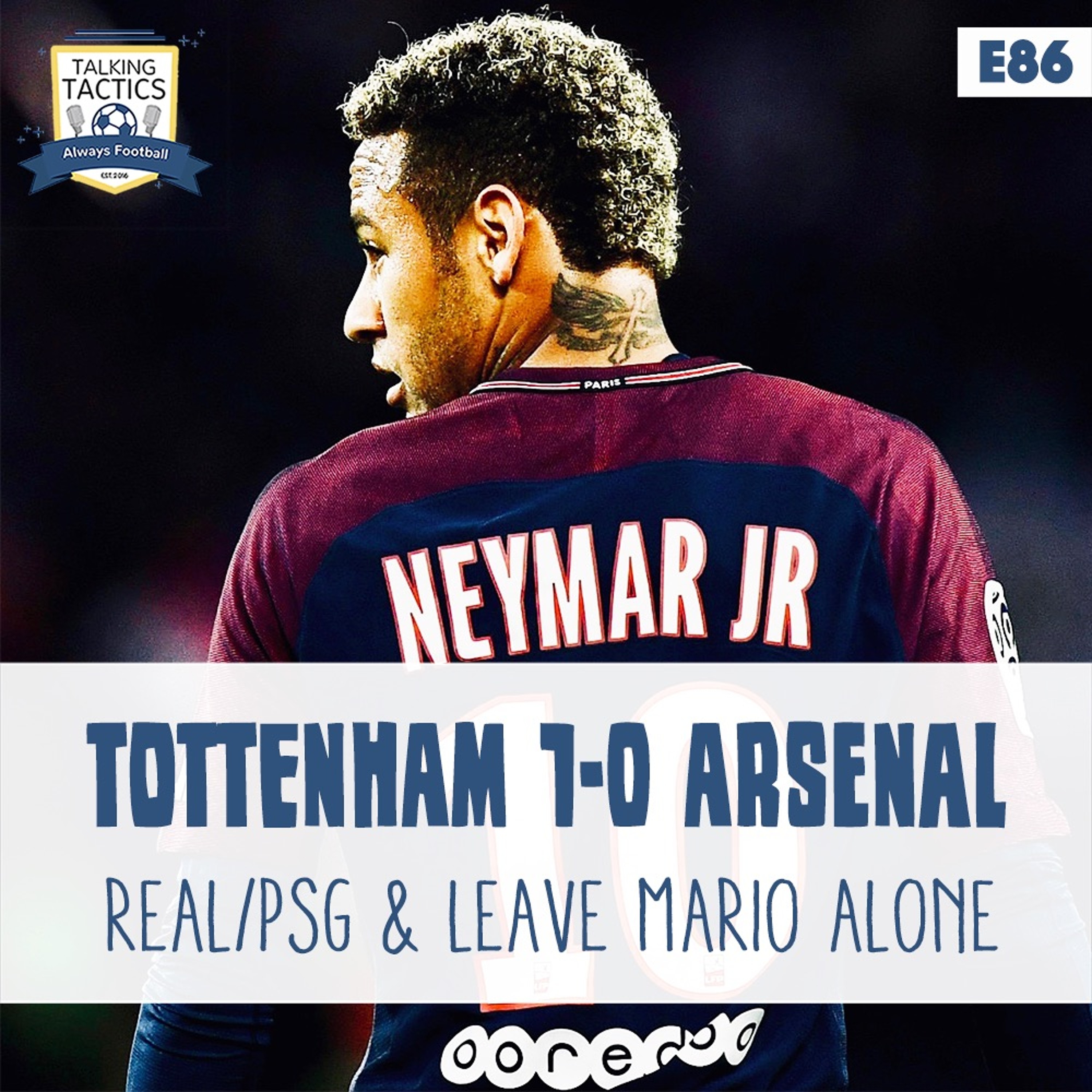 86 | North London Derby, UCL QF & Leave Mario Alone episode artwork