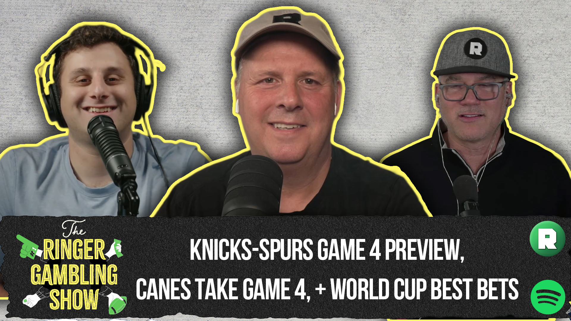 Knicks-Spurs Game 4, Hurricanes Even the Series, and World Cup Best Bets | The Ringer Gambling Show