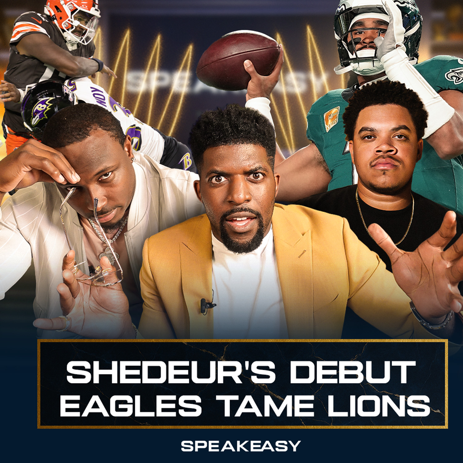 Lions vs Eagles POSTGAME | Chiefs Missing PLAYOFFS? | Shedeur’s NFL DEBUT!