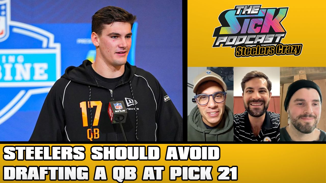 Steelers Talk #263 - Steelers Should Avoid Drafting A QB At Pick 21 episode artwork