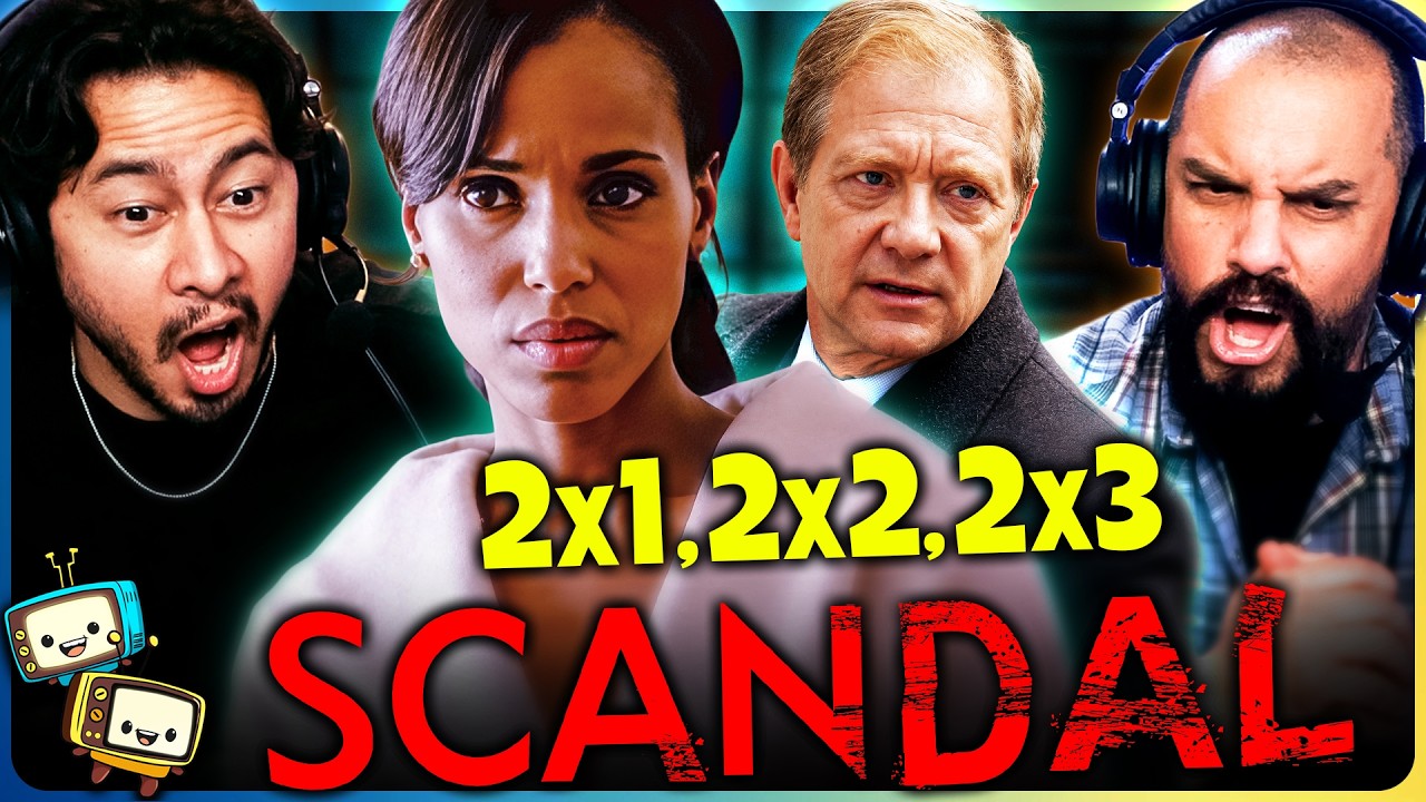 SCANDAL 2x1, 2x2 & 2x3 Reaction! | Kerry Washington | Shonda Rhimes episode artwork