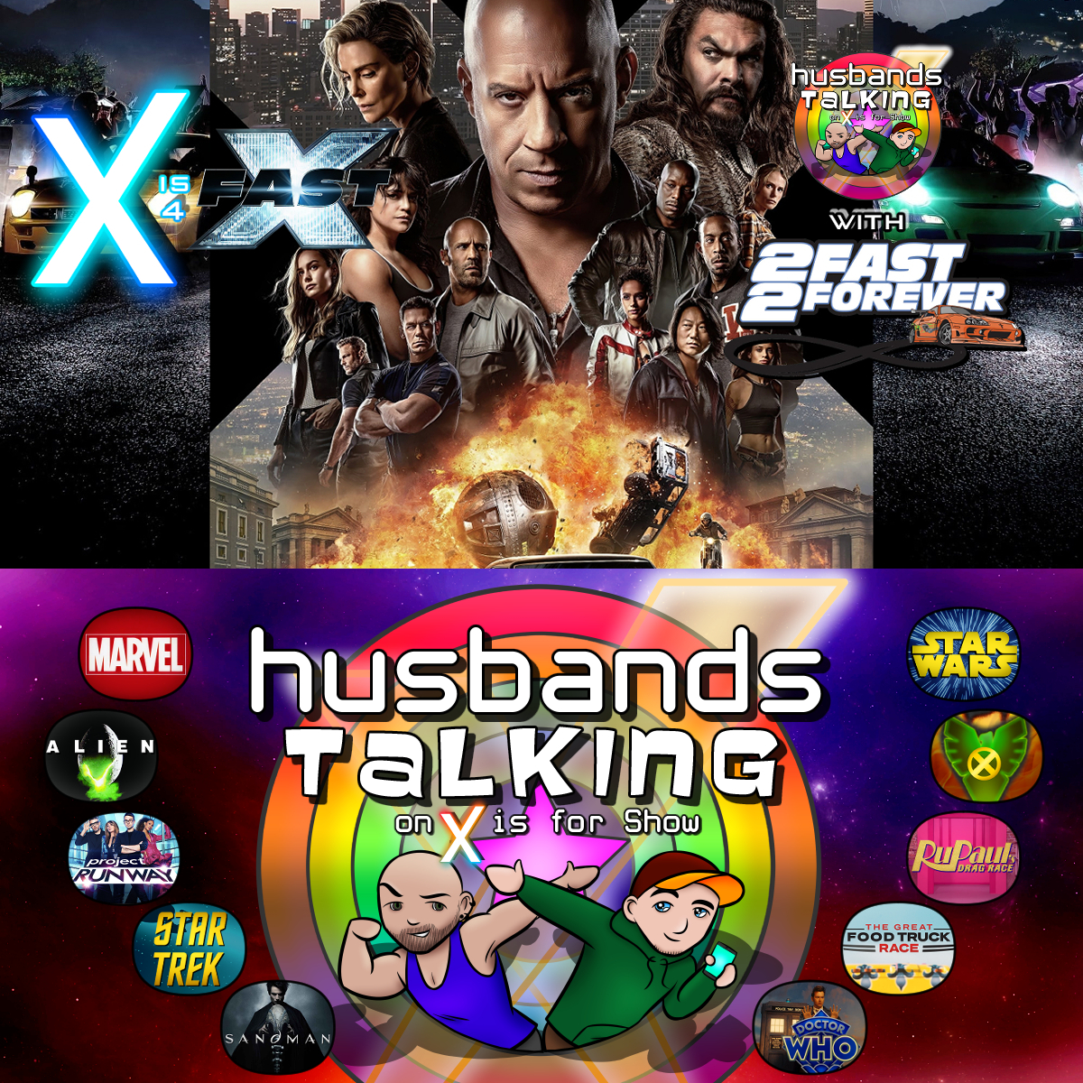 Husbands Talking on X is for Show